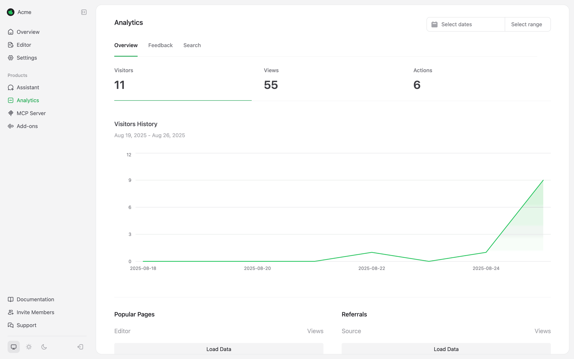 Mintlify Web Developer Tools interface screenshot 5