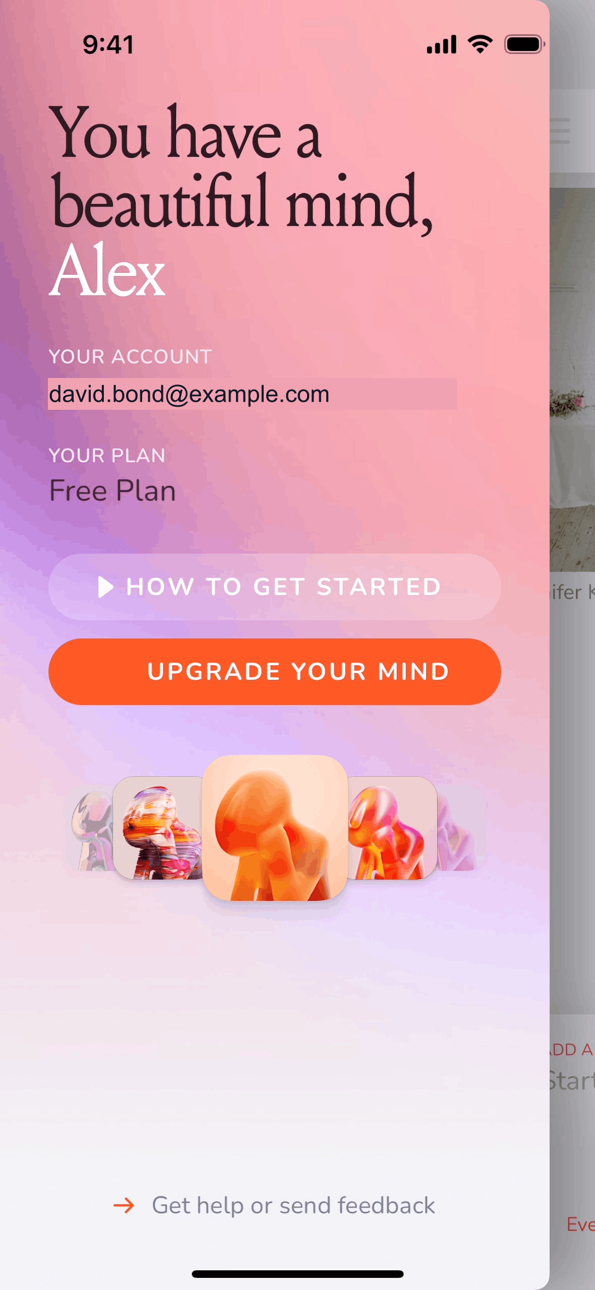 mymind iOS Productivity interface screenshot 9