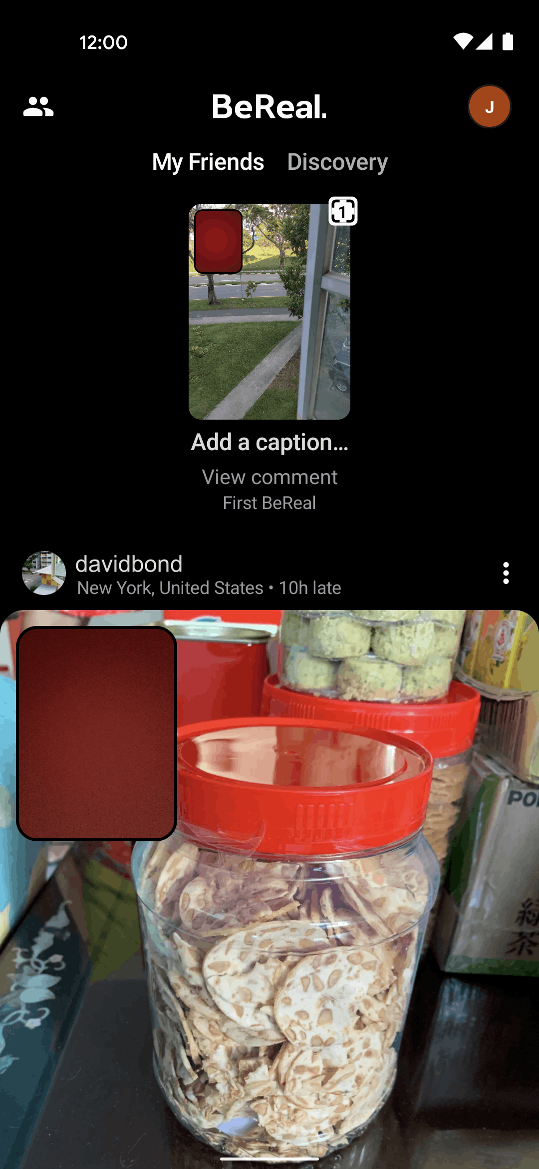 BeReal. Android Social Networking interface screenshot 5