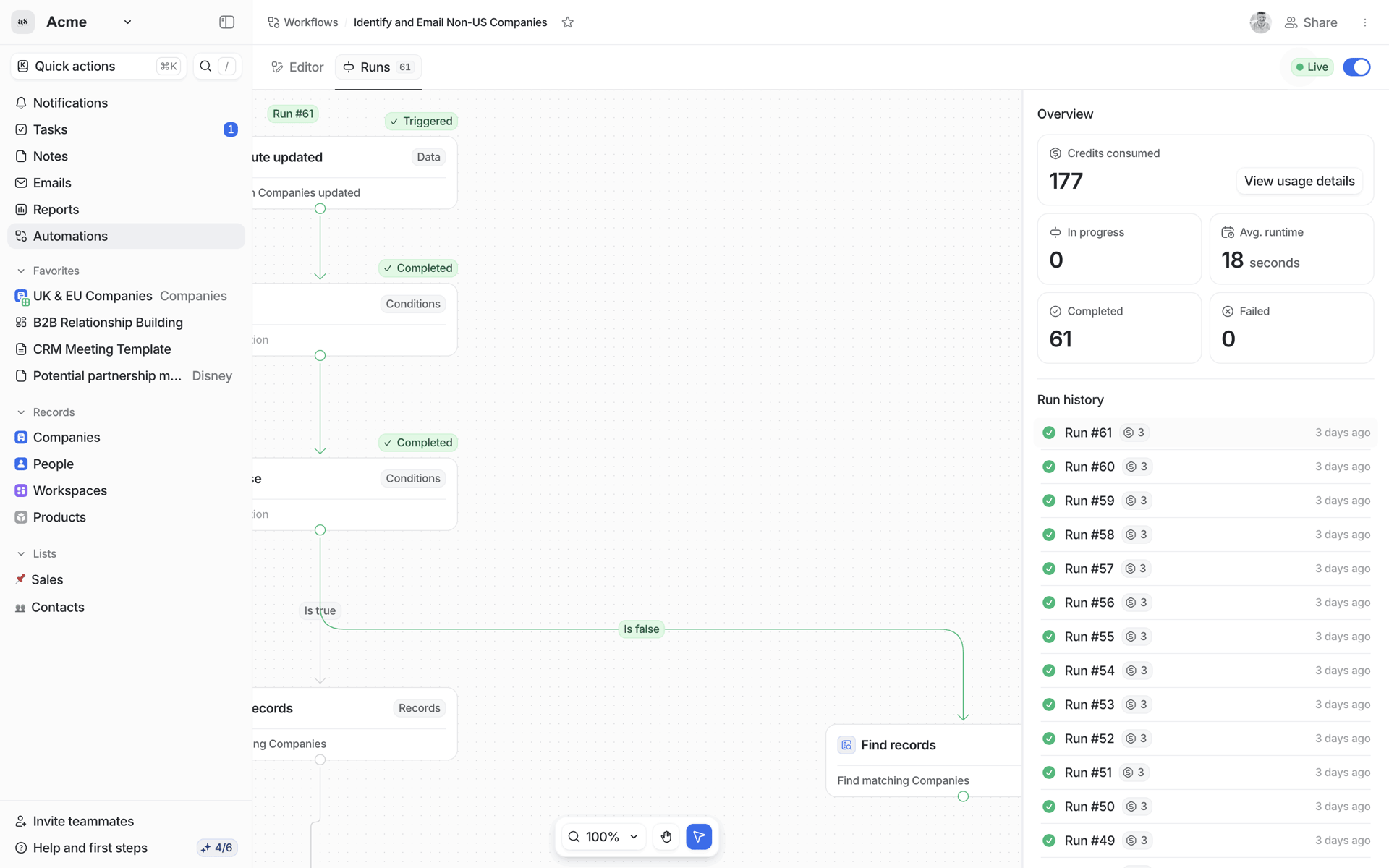Attio Web UI design screenshot