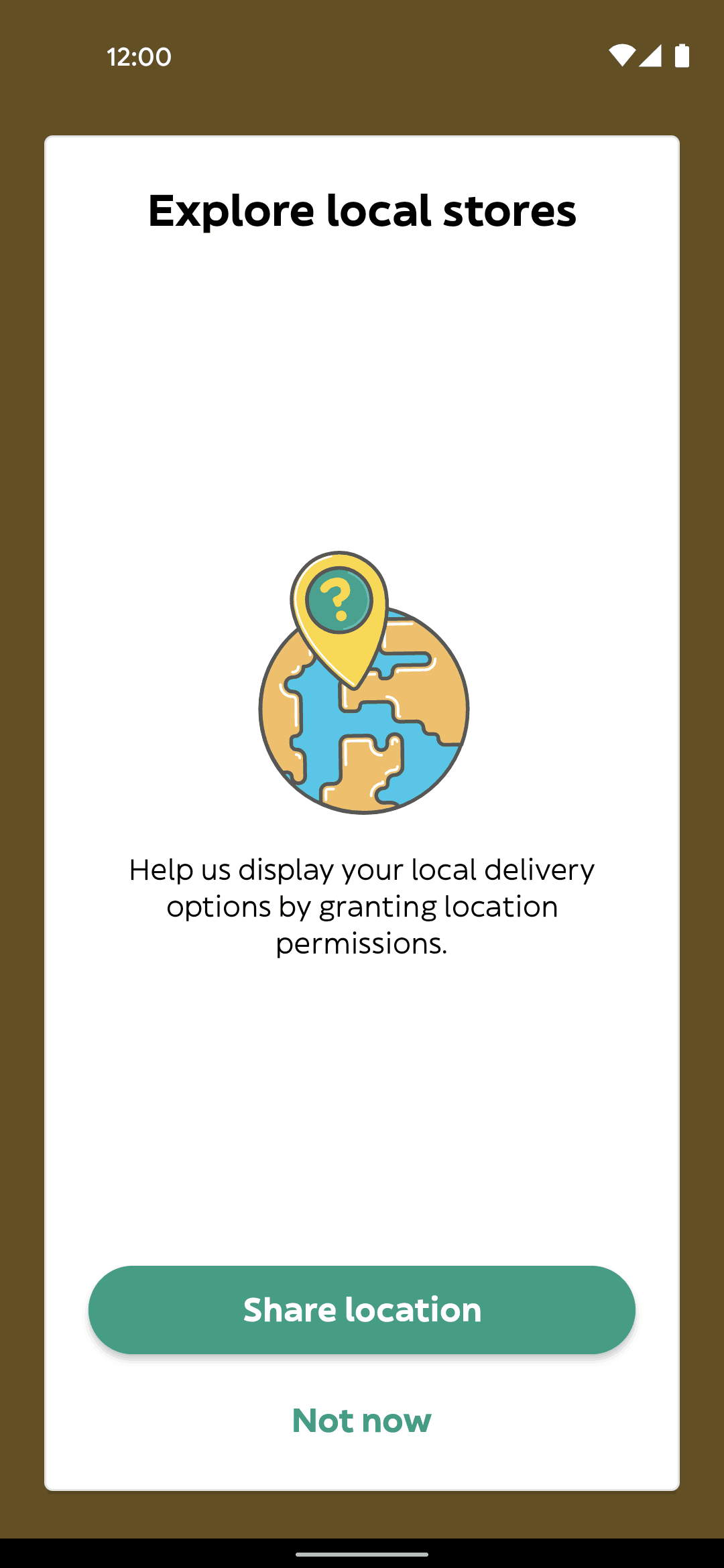 Glovo Android Lifestyle interface screenshot 3
