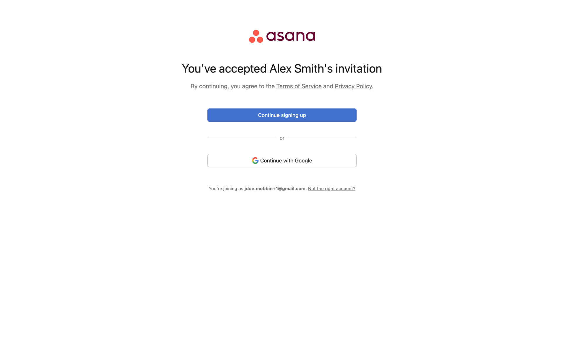 Asana Web Business interface screenshot 3