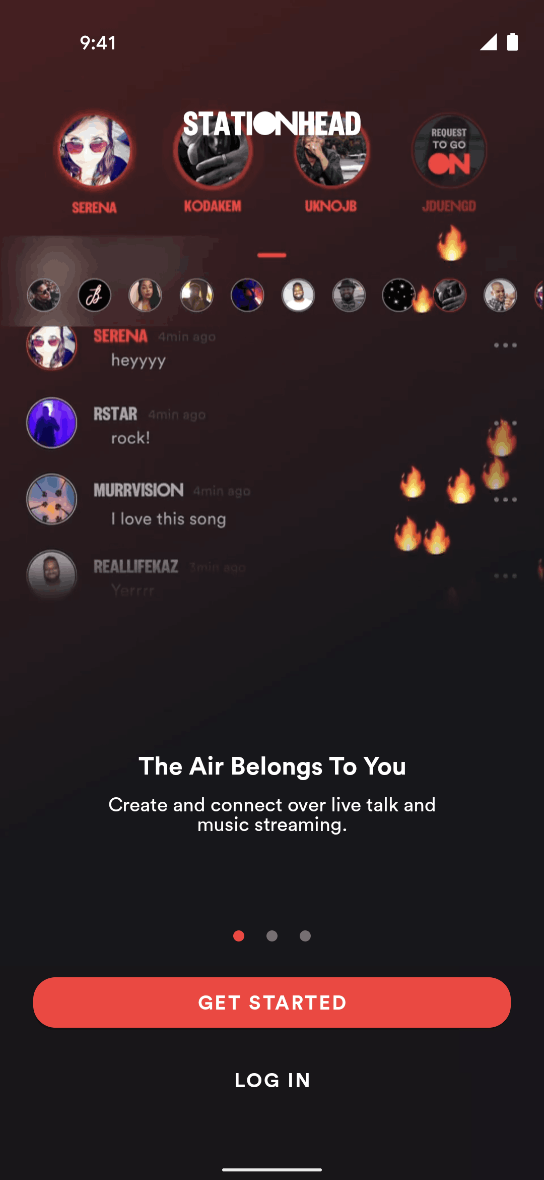 Stationhead Android Music & Audio interface screenshot 5