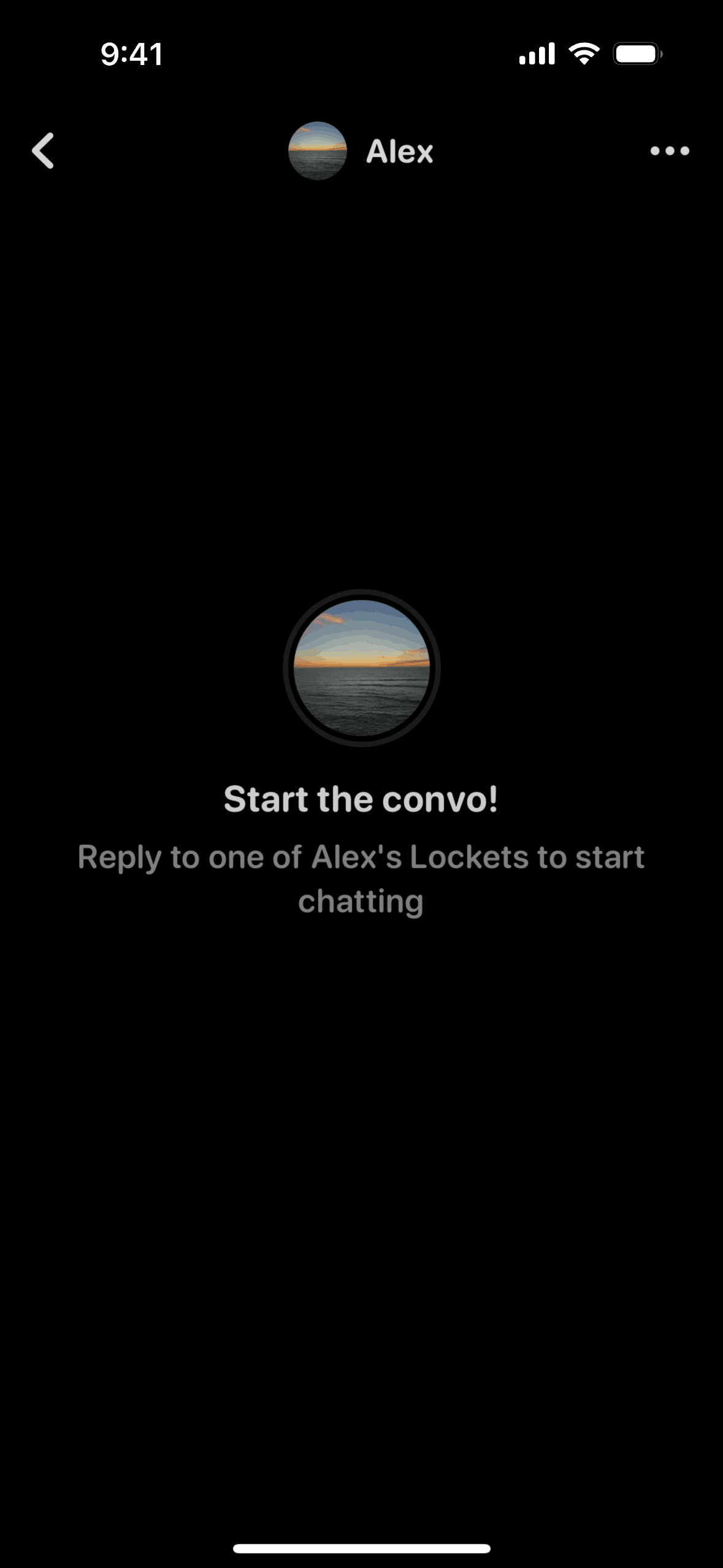 Locket iOS Photo & Video interface screenshot 7