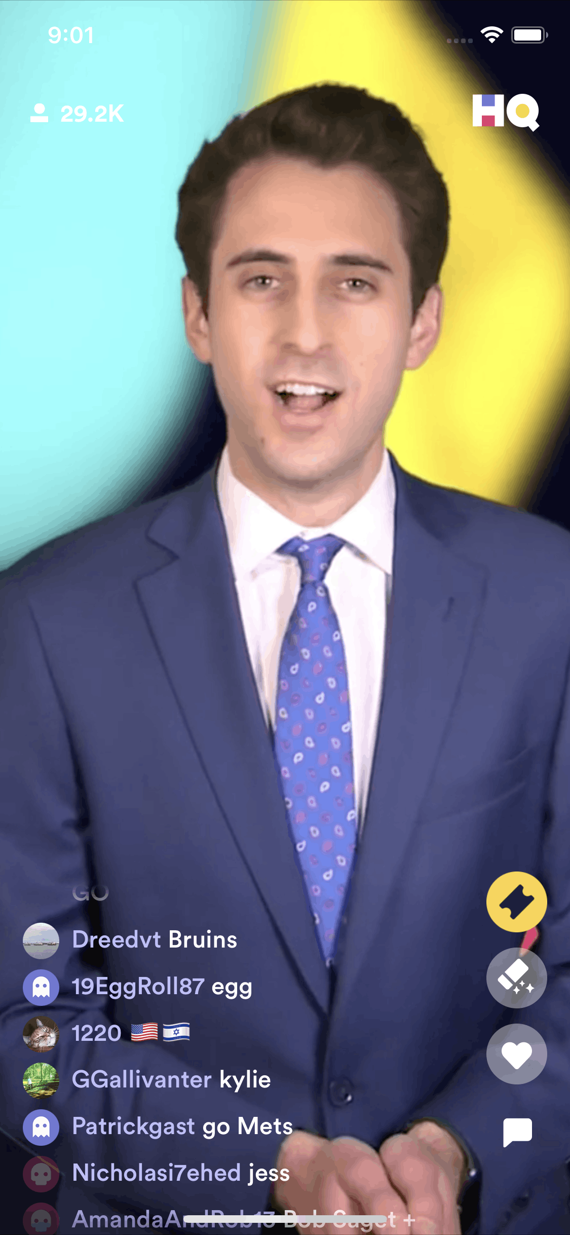 HQ Trivia iOS Entertainment interface screenshot 23