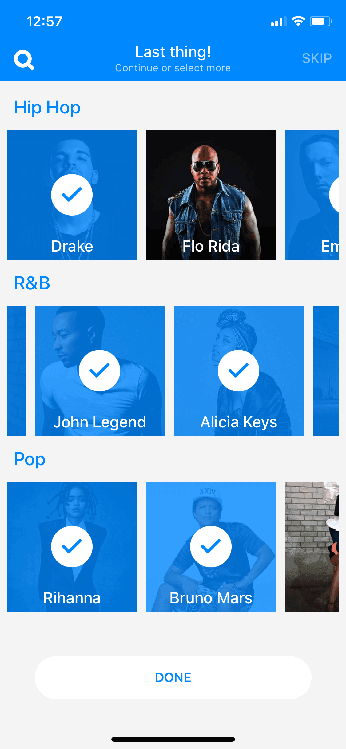 Shazam iOS Music & Audio interface screenshot 22