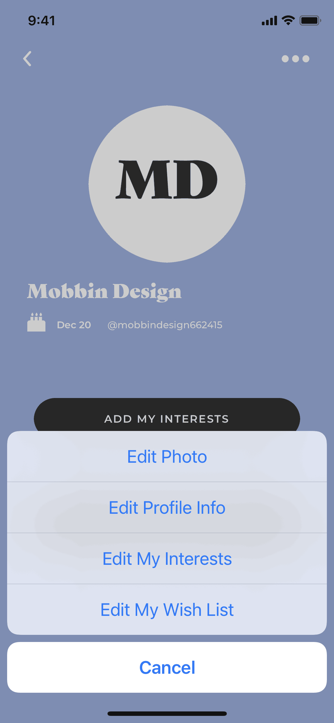 Givingli iOS Lifestyle interface screenshot 14