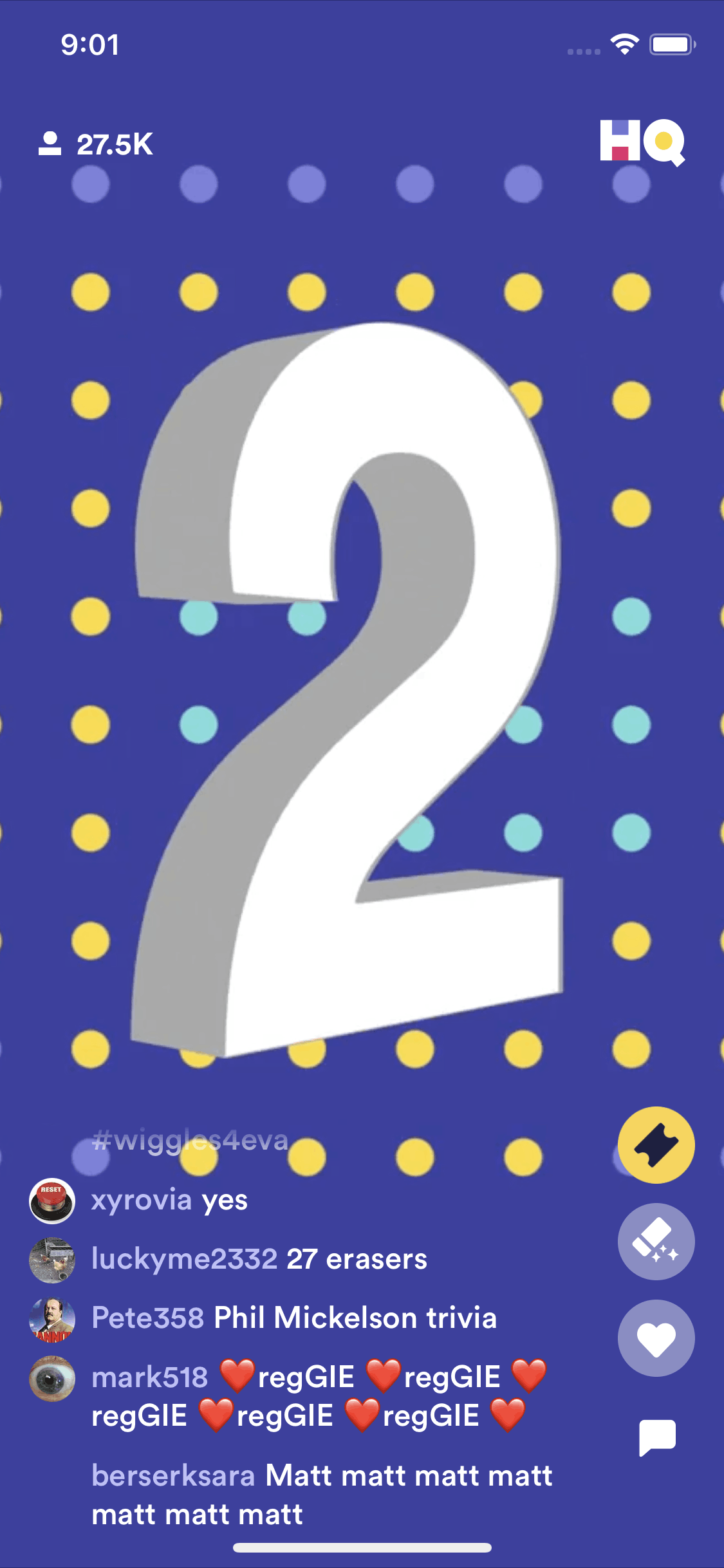 HQ Trivia iOS Entertainment interface screenshot 22