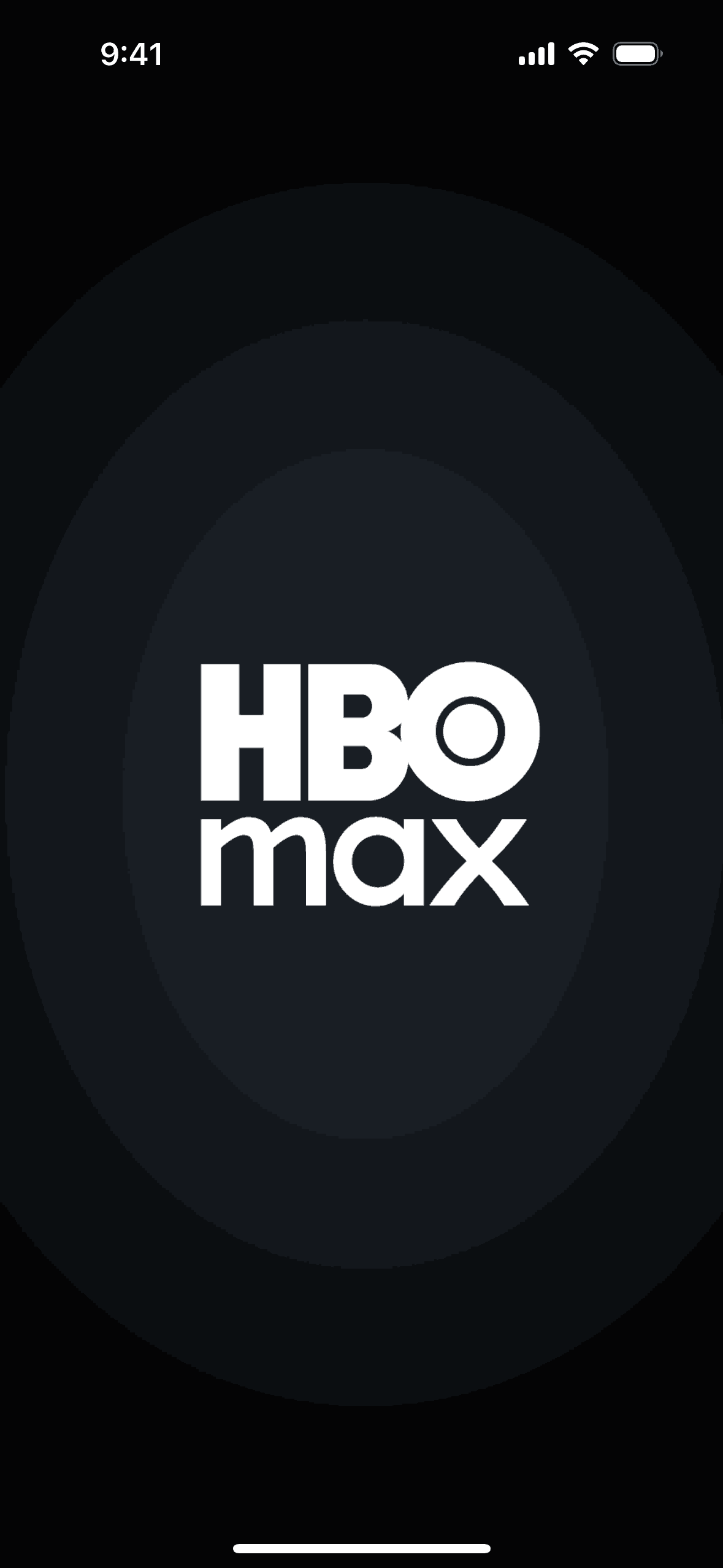 Max iOS Entertainment interface screenshot 1