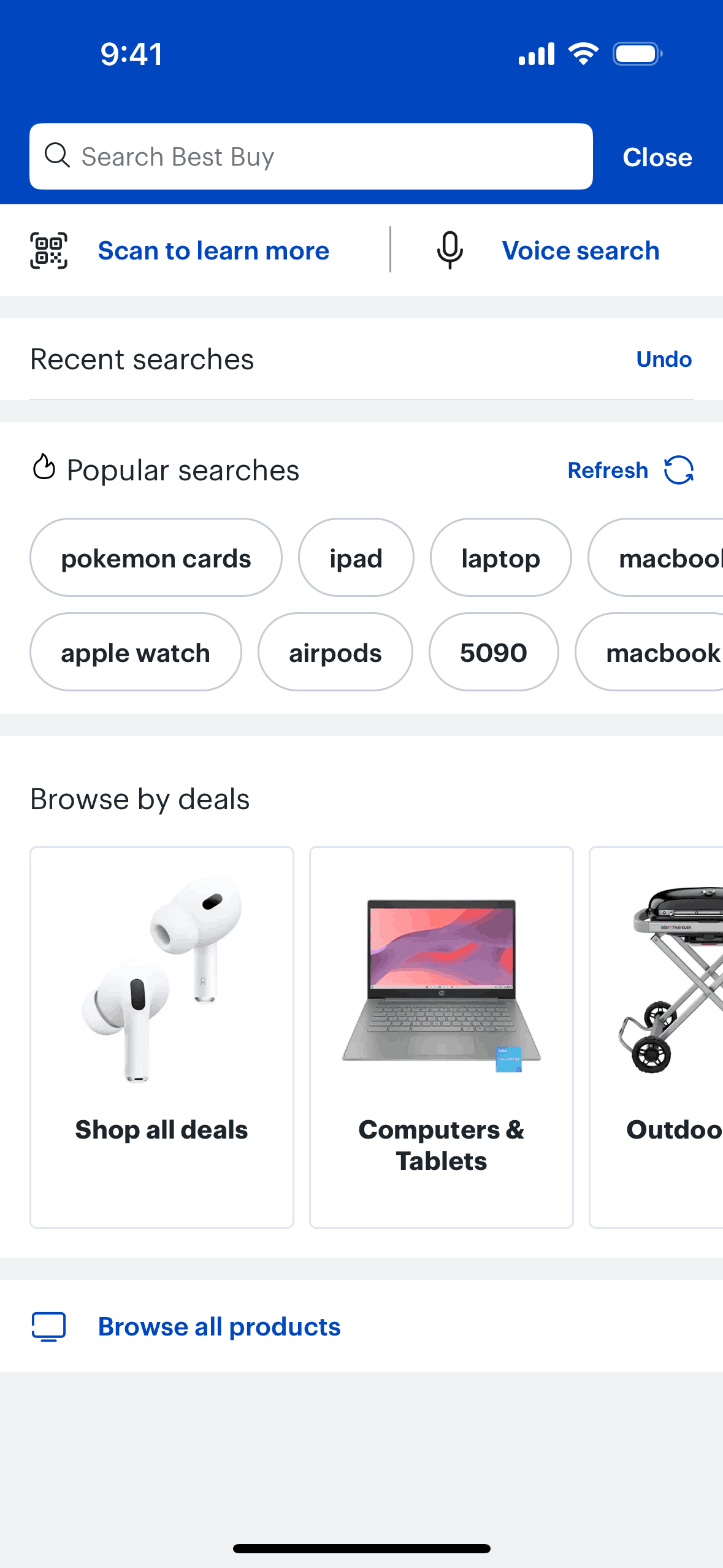 Best Buy iOS Shopping interface screenshot 13