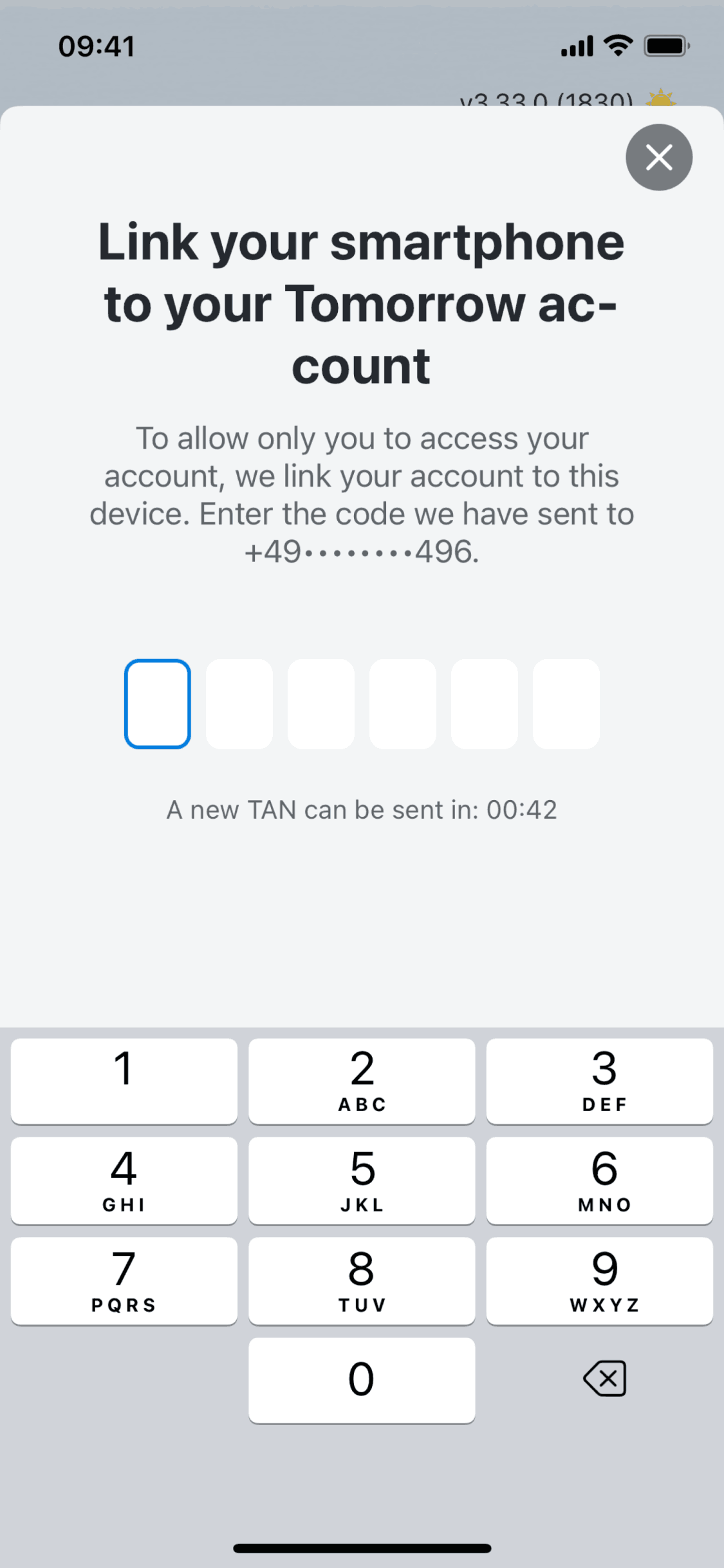 Tomorrow iOS Finance interface screenshot 24