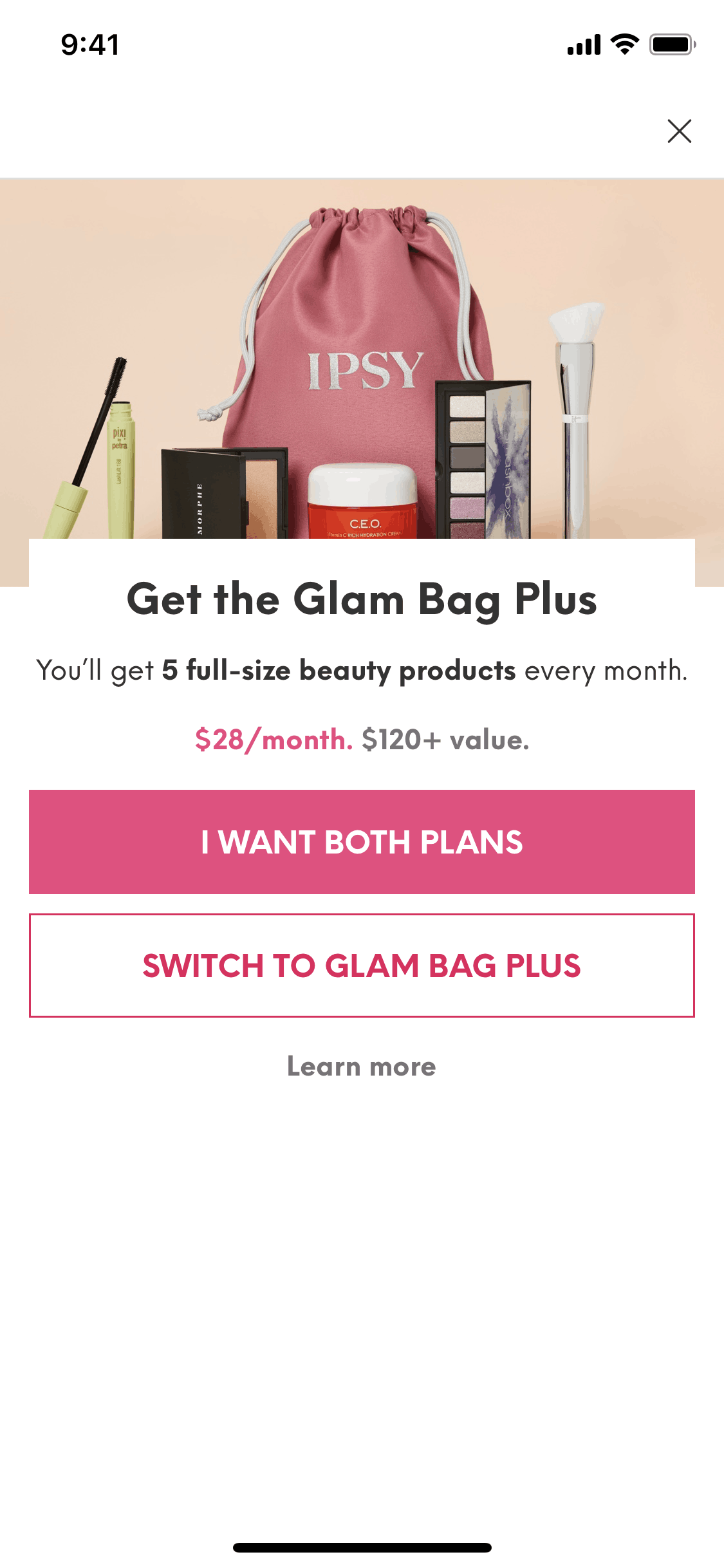 IPSY iOS Shopping interface screenshot 6