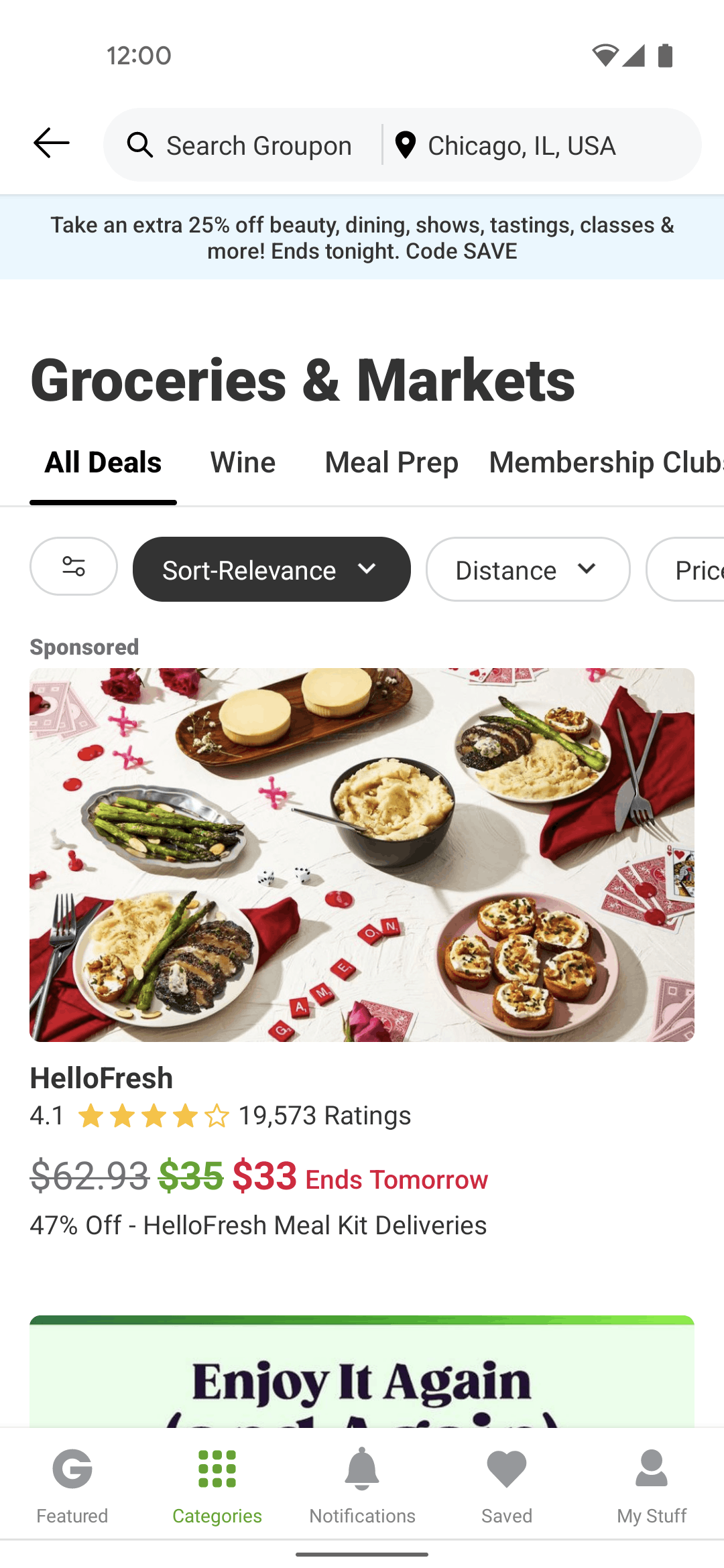 Groupon Android Shopping interface screenshot 18