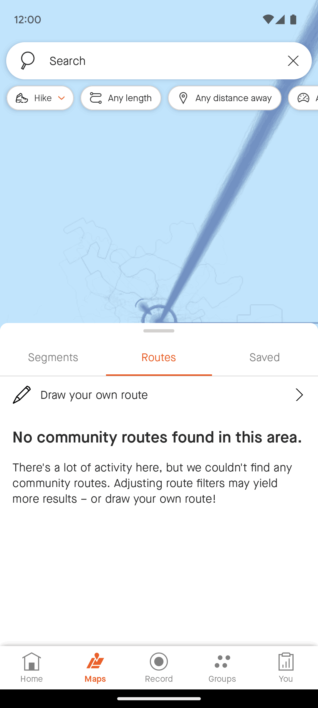 Strava Android Health & Fitness interface screenshot 5