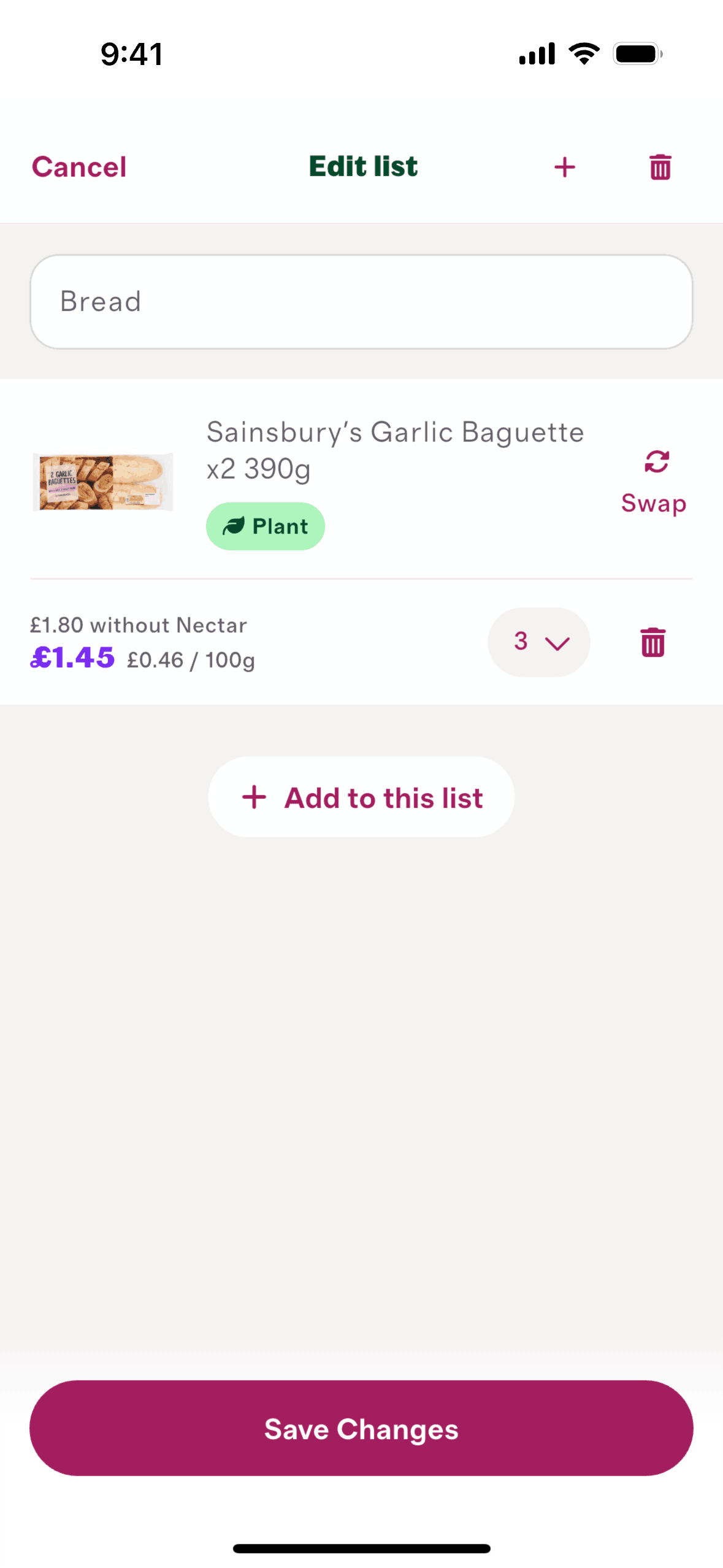 Cherrypick iOS Food & Drink interface screenshot 17