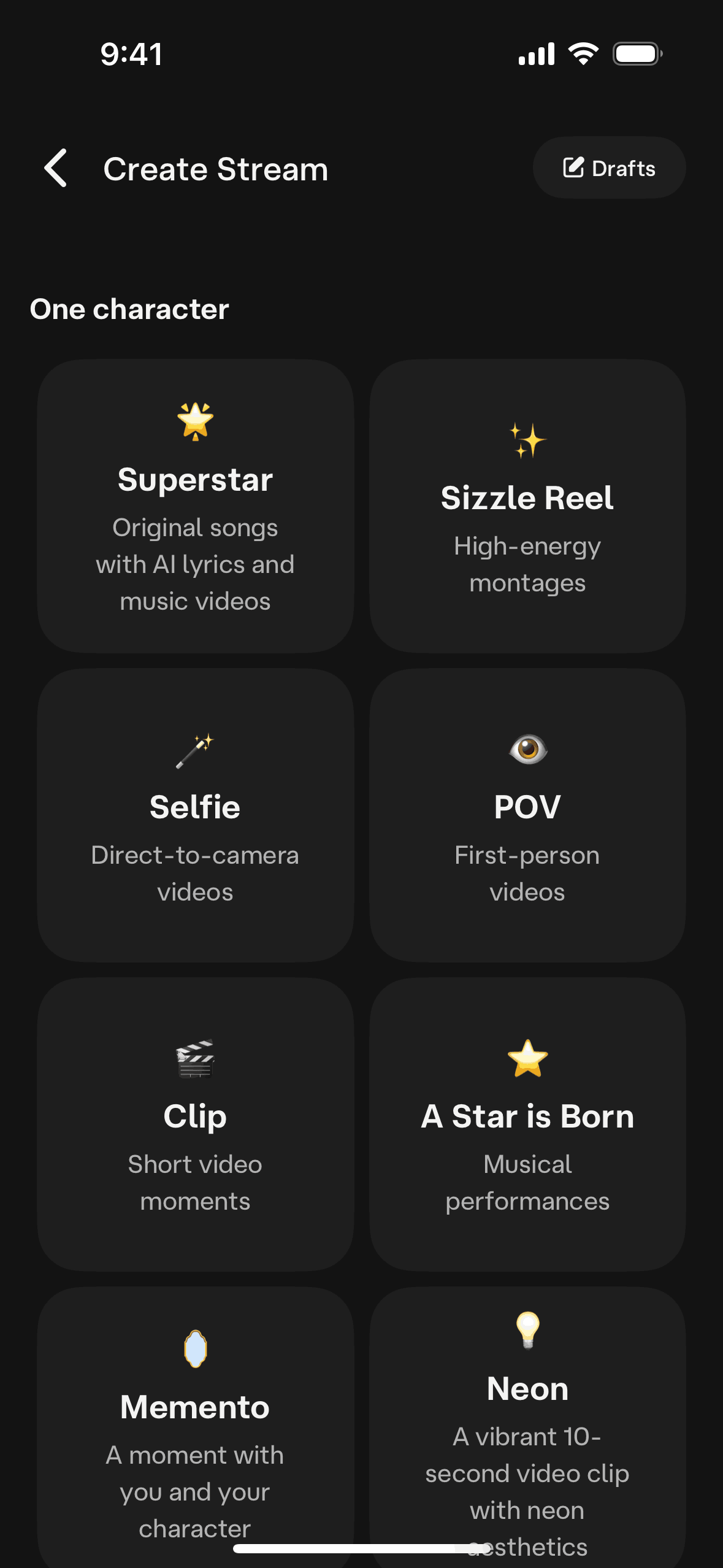 Character AI iOS AI interface screenshot 24