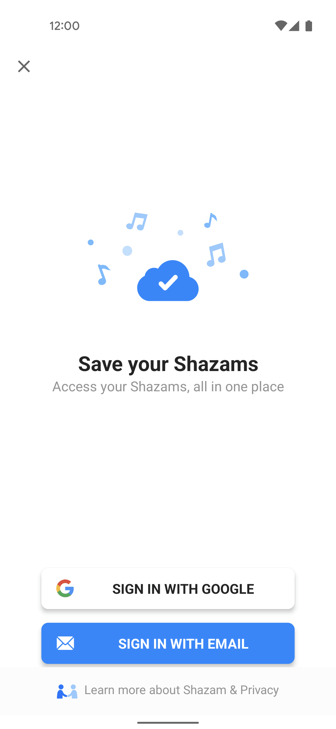 Shazam Android Music & Audio interface screenshot 21