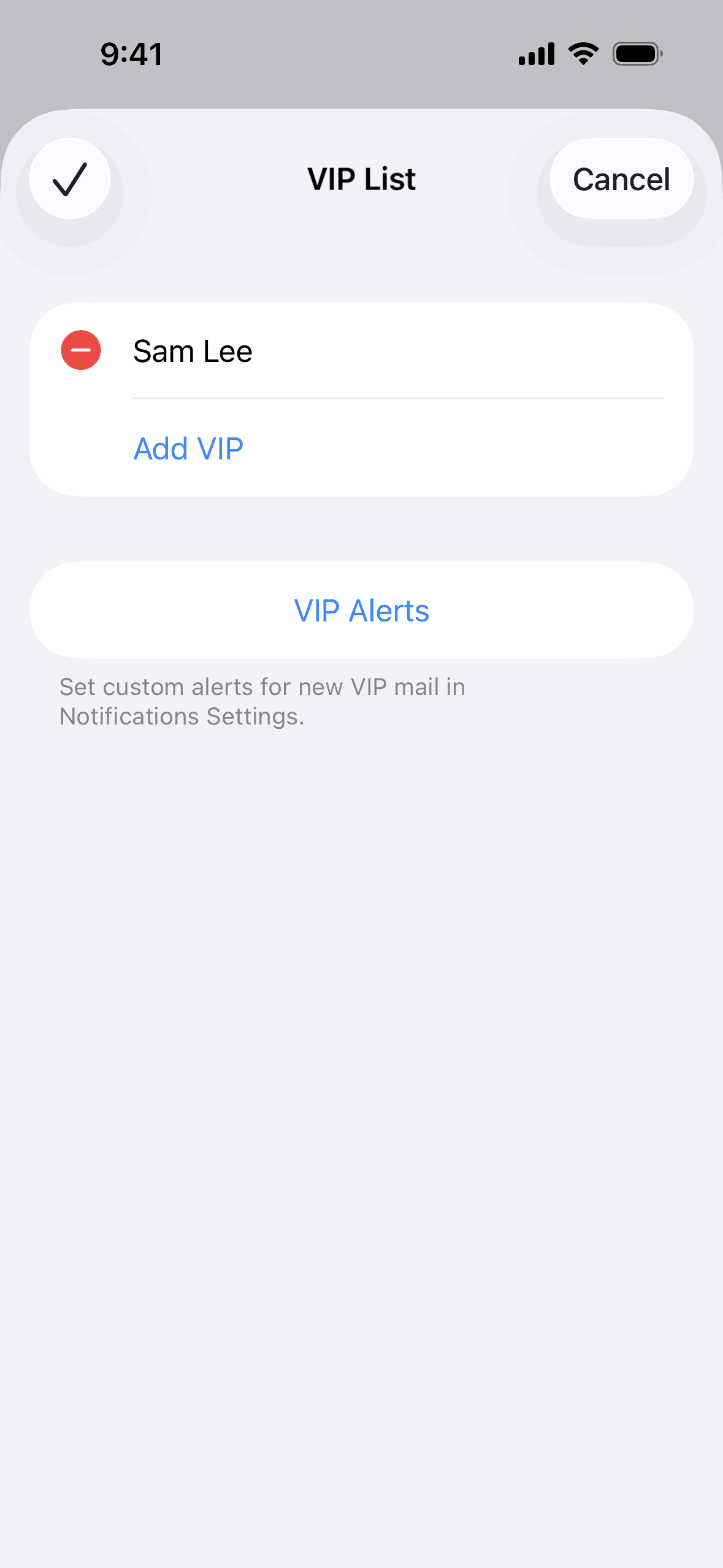 Apple Mail iOS Productivity interface screenshot 5