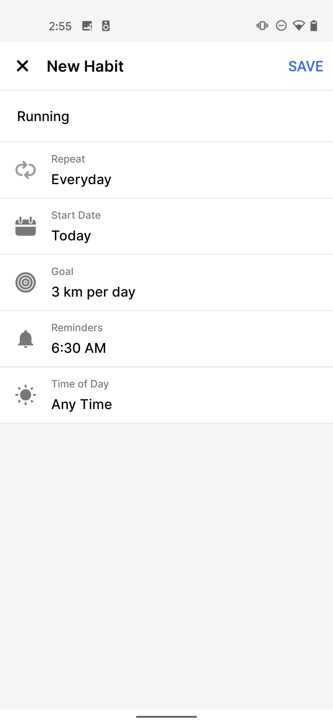 Habitify Android Productivity interface screenshot 13
