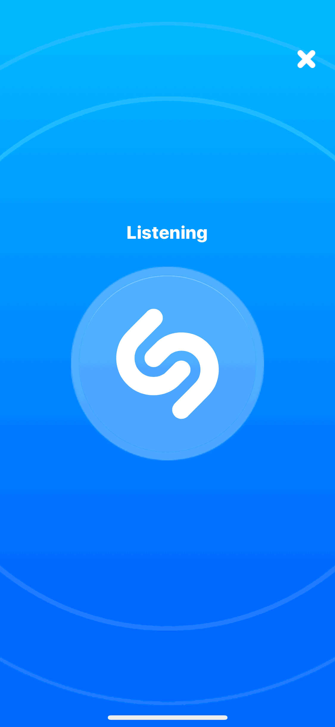 Shazam iOS Music & Audio interface screenshot 2