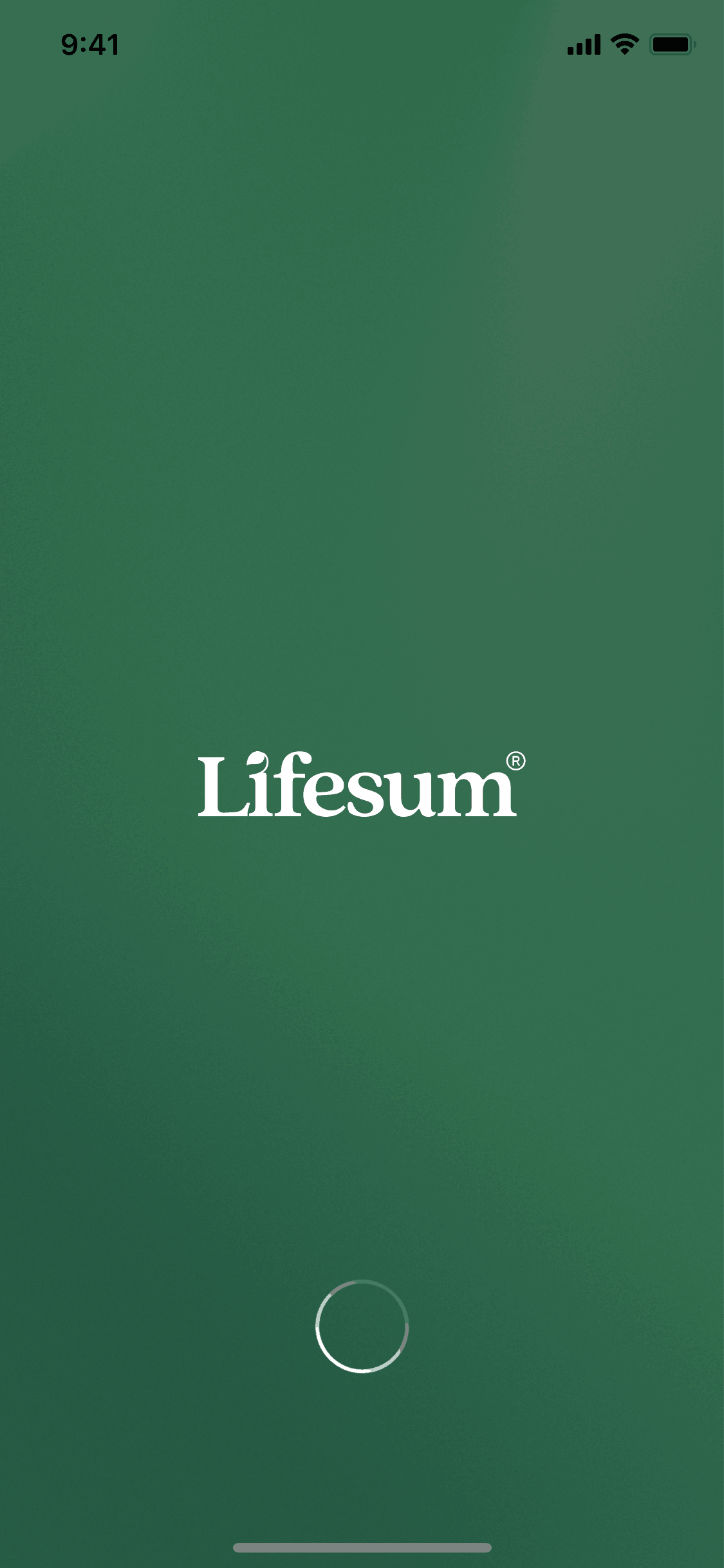 Lifesum iOS Health & Fitness interface screenshot 1