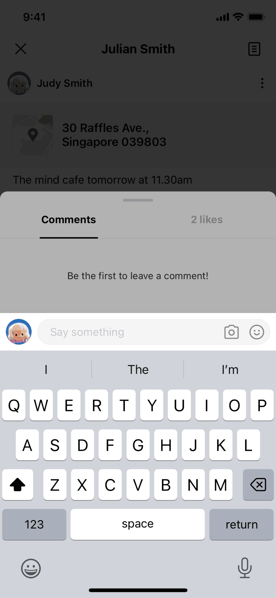 LINE iOS Social Networking interface screenshot 15