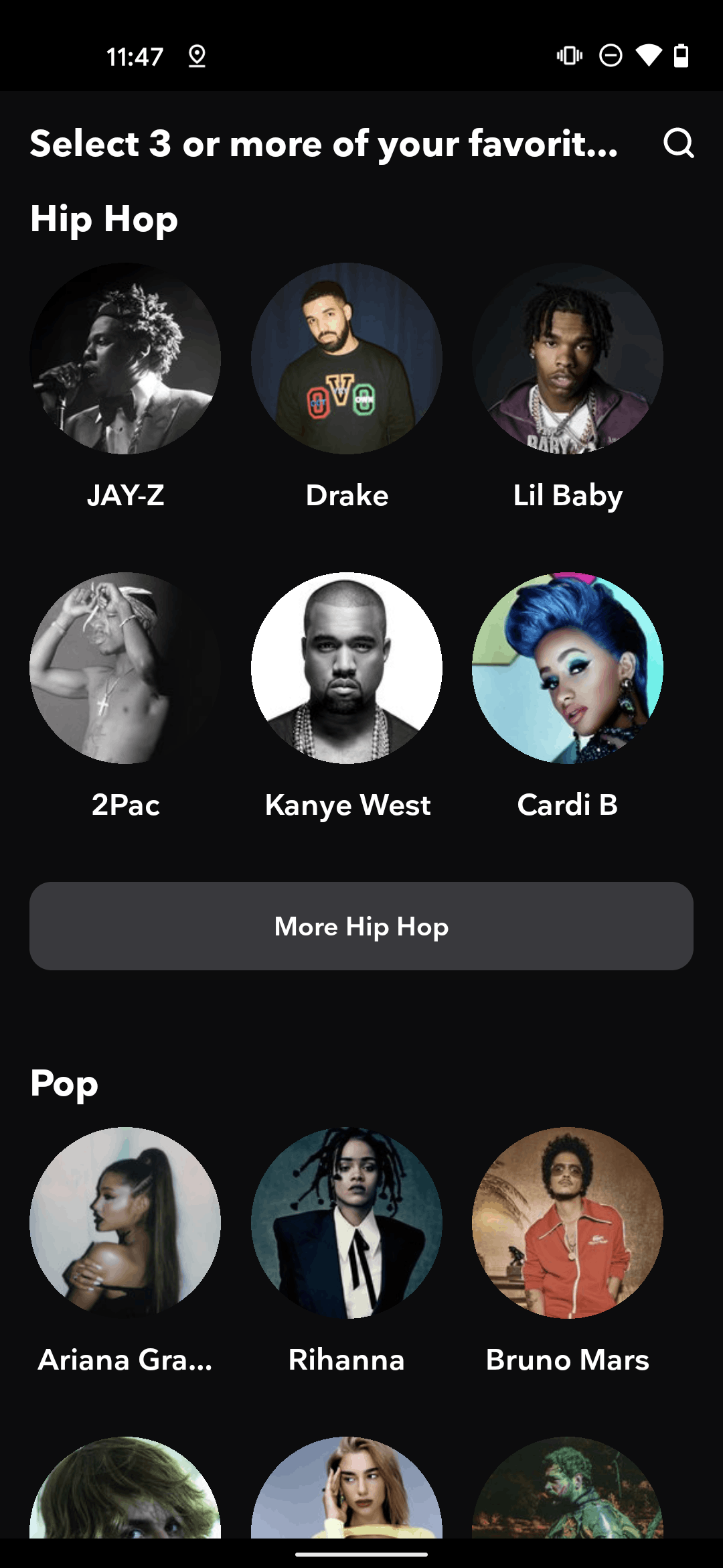 TIDAL Android Music & Audio interface screenshot 14
