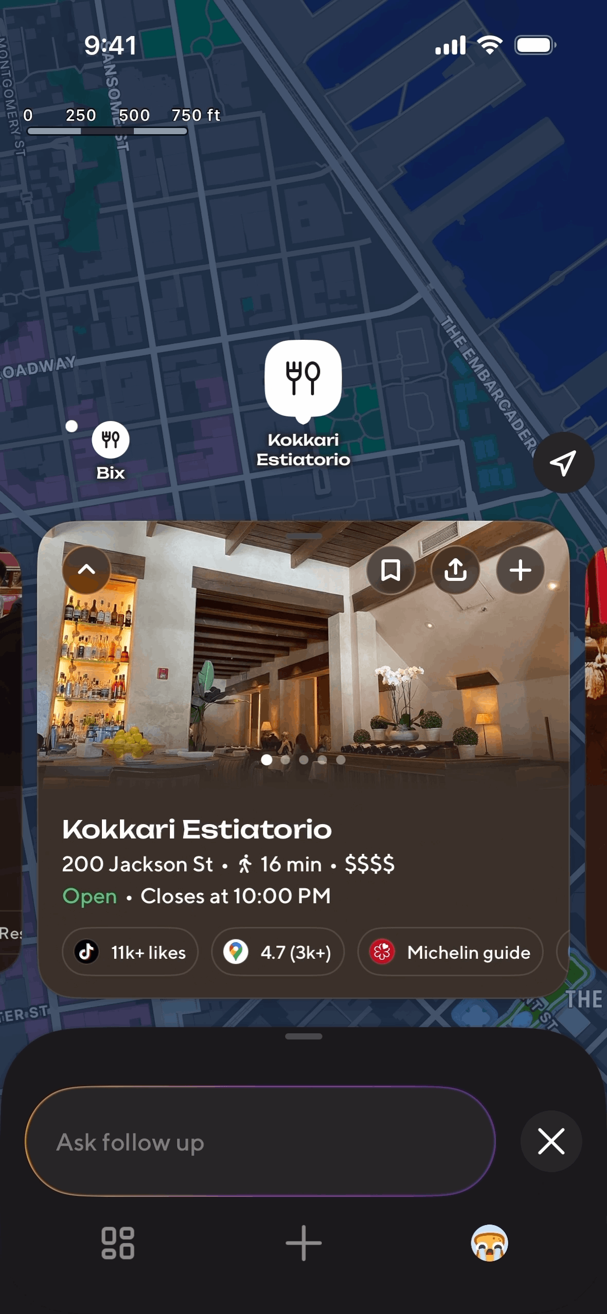 Zesty iOS Food & Drink interface screenshot 1