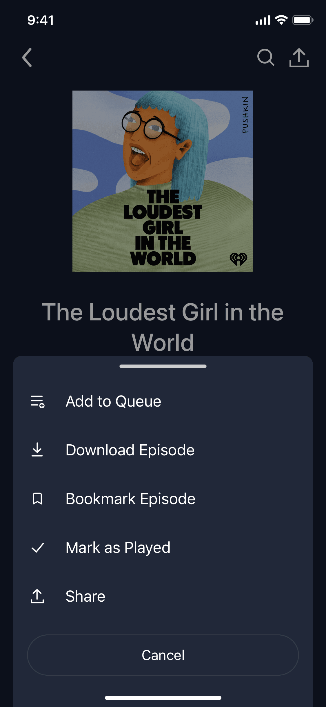 Luminary iOS Entertainment interface screenshot 16