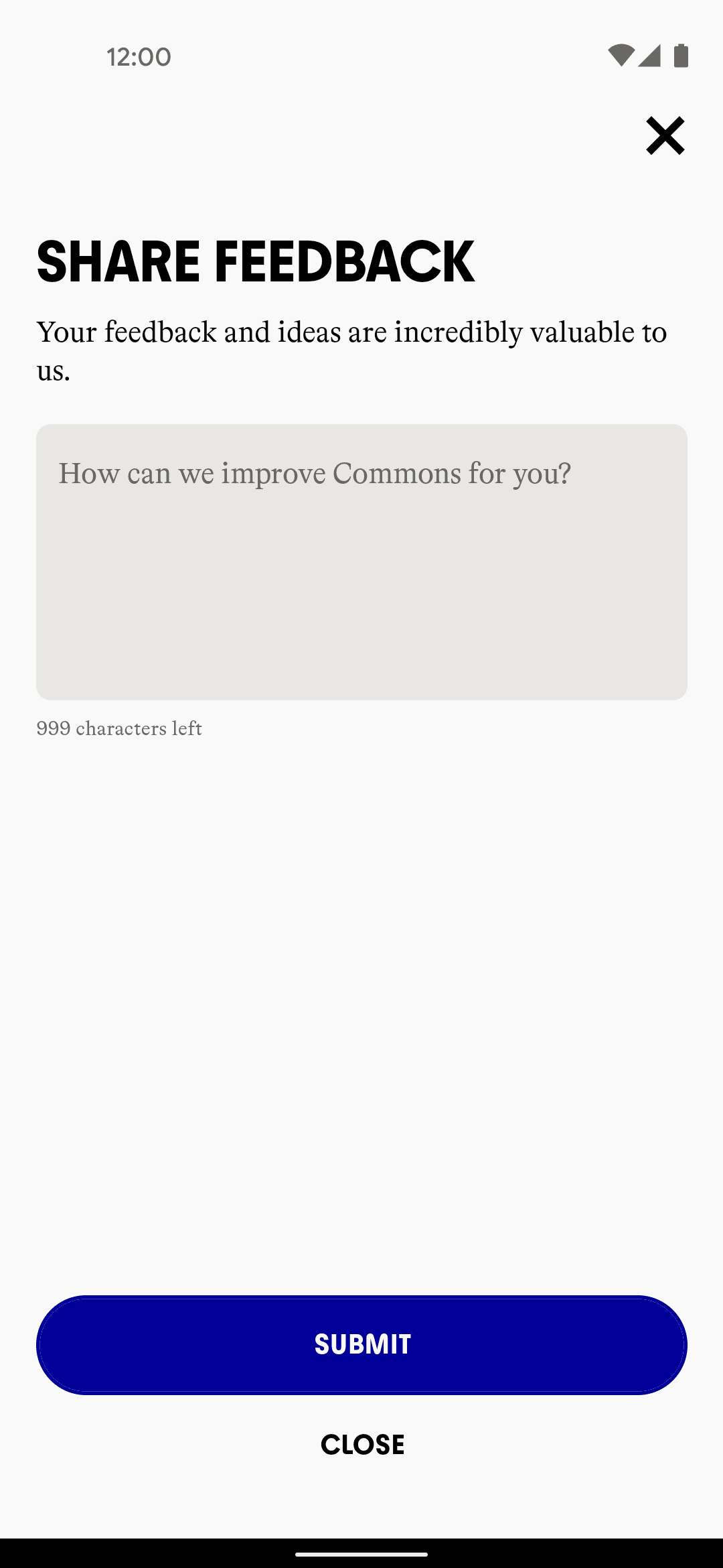 Commons Android Lifestyle interface screenshot 14