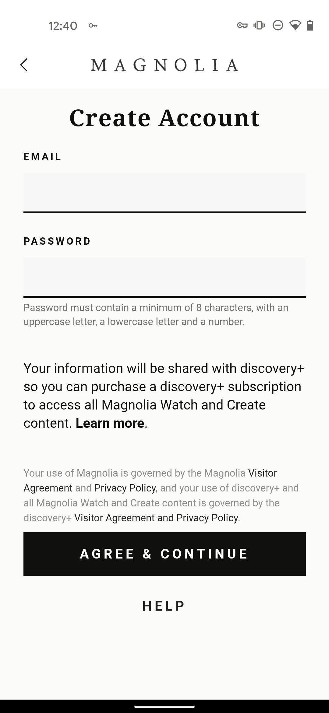 Magnolia Android Entertainment interface screenshot 12