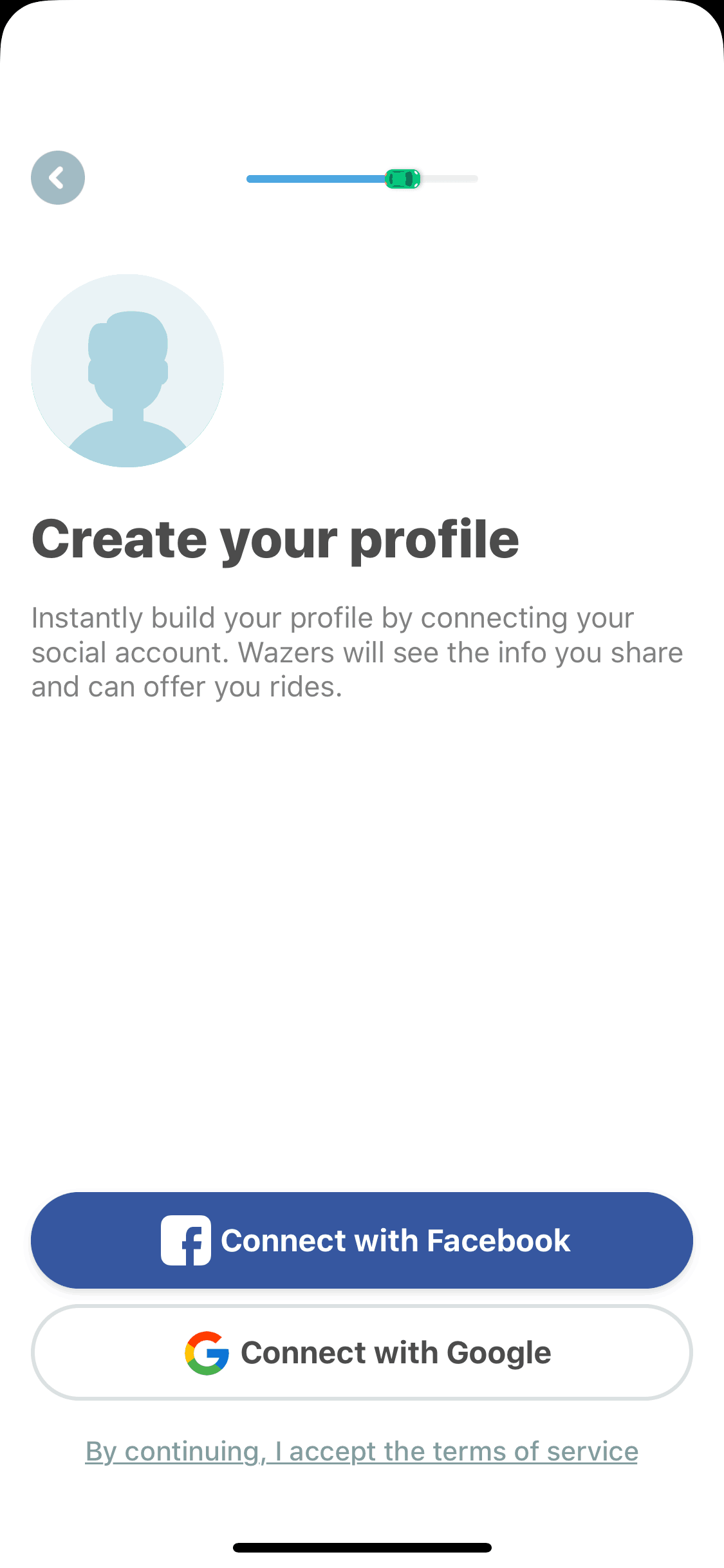 Waze Carpool iOS Maps & Navigation interface screenshot 14