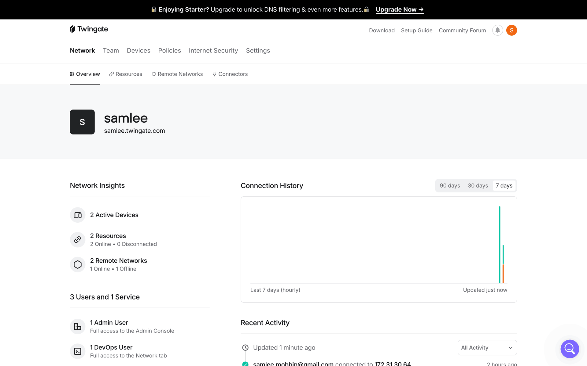 Twingate Web Developer Tools interface screenshot 1