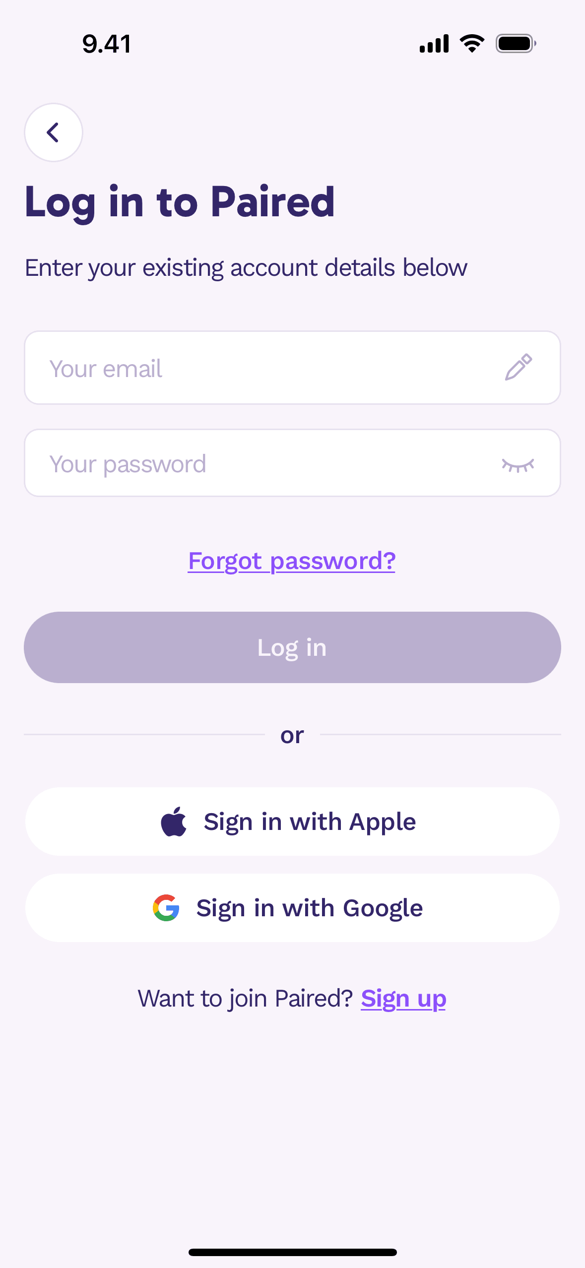 Paired iOS Health & Fitness interface screenshot 23