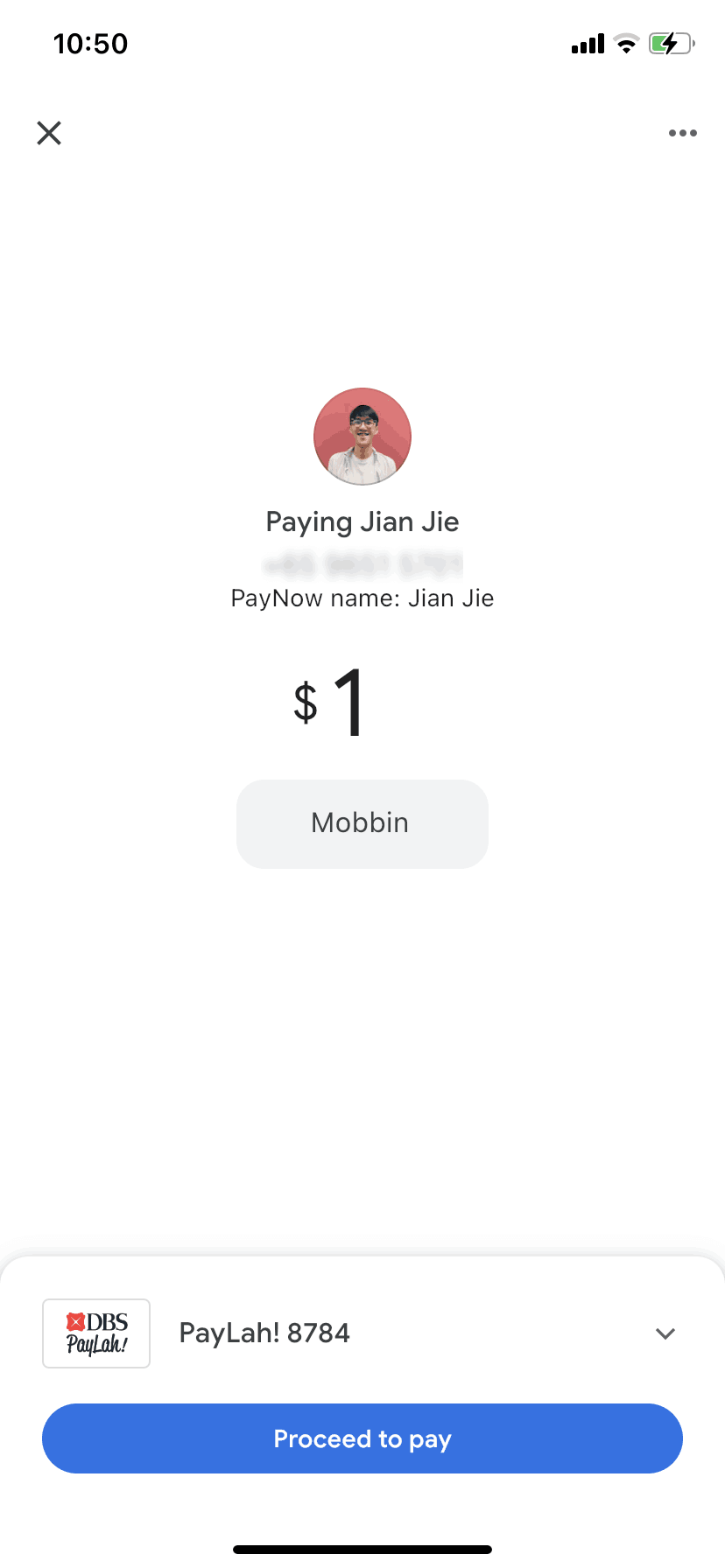 Google Pay iOS Finance interface screenshot 16