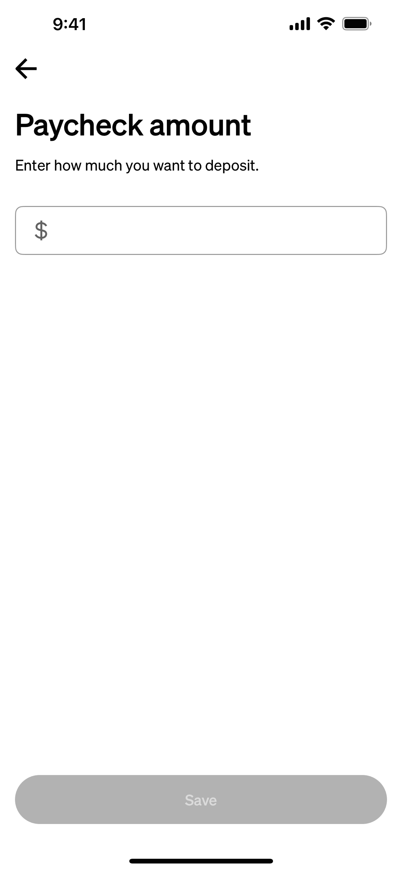 Cash App iOS app screen