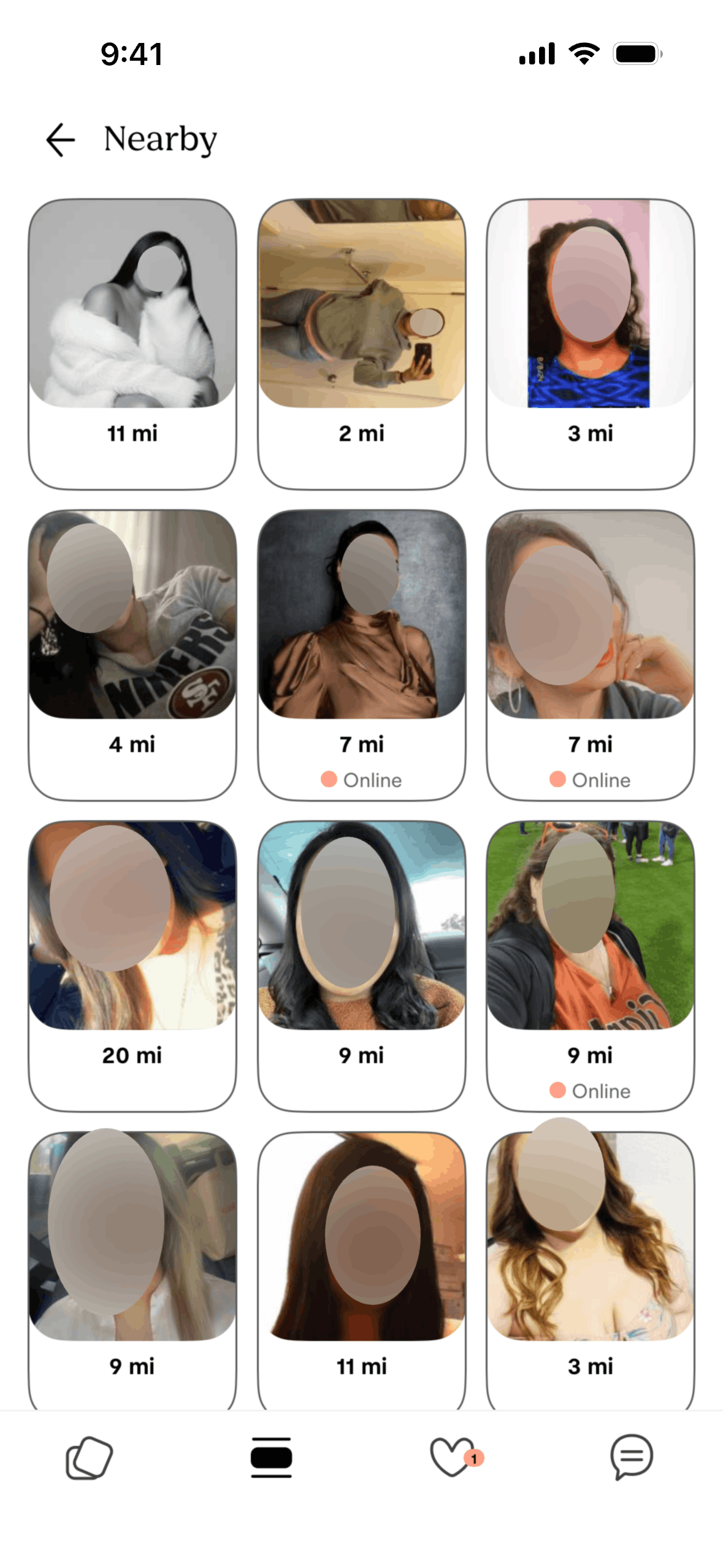 Plenty of Fish iOS dating interface screenshot 14