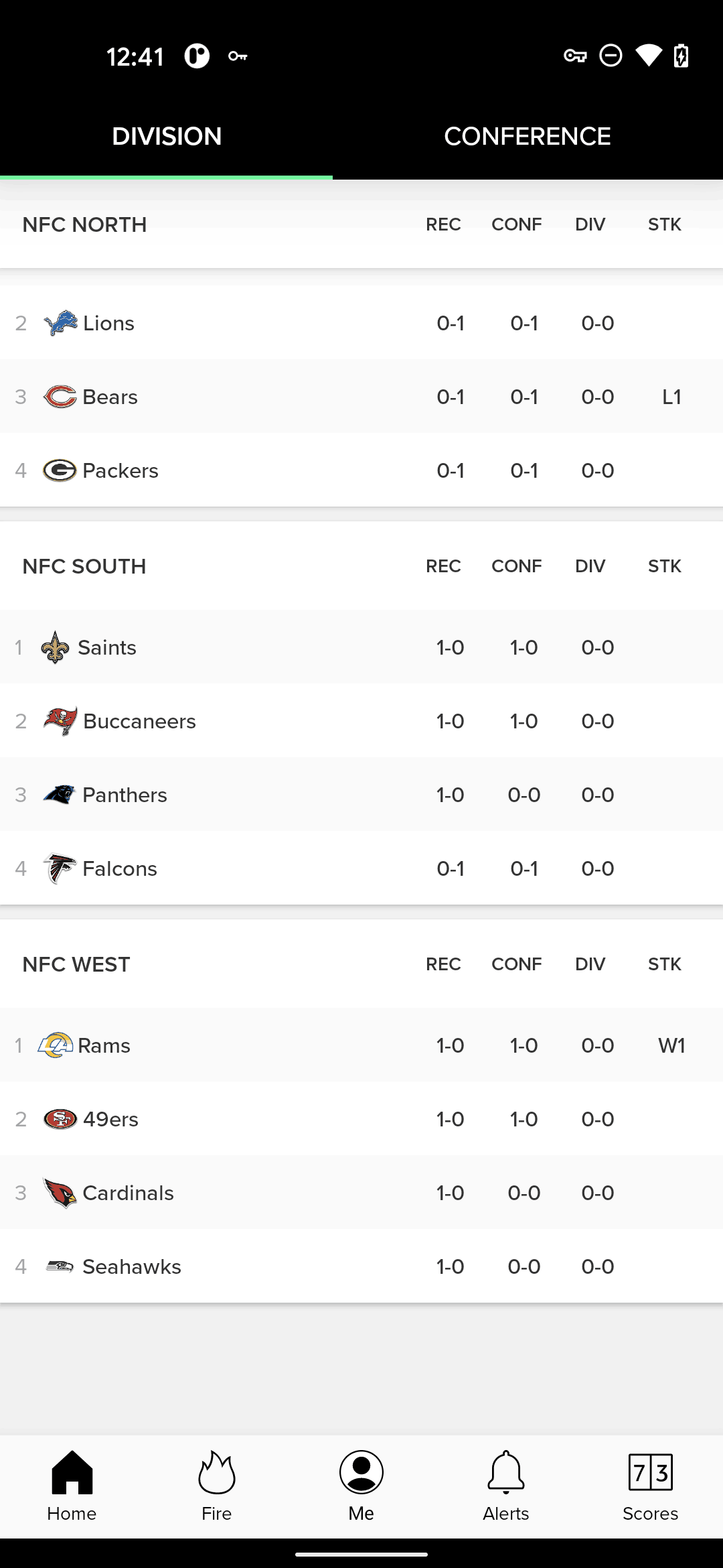 Bleacher Report Android Sports interface screenshot 21