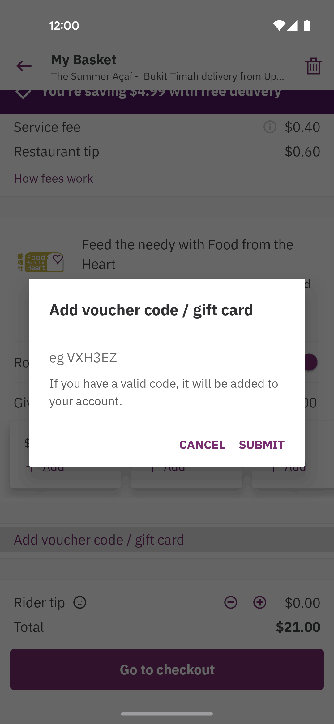 Deliveroo Android Food & Drink interface screenshot 5