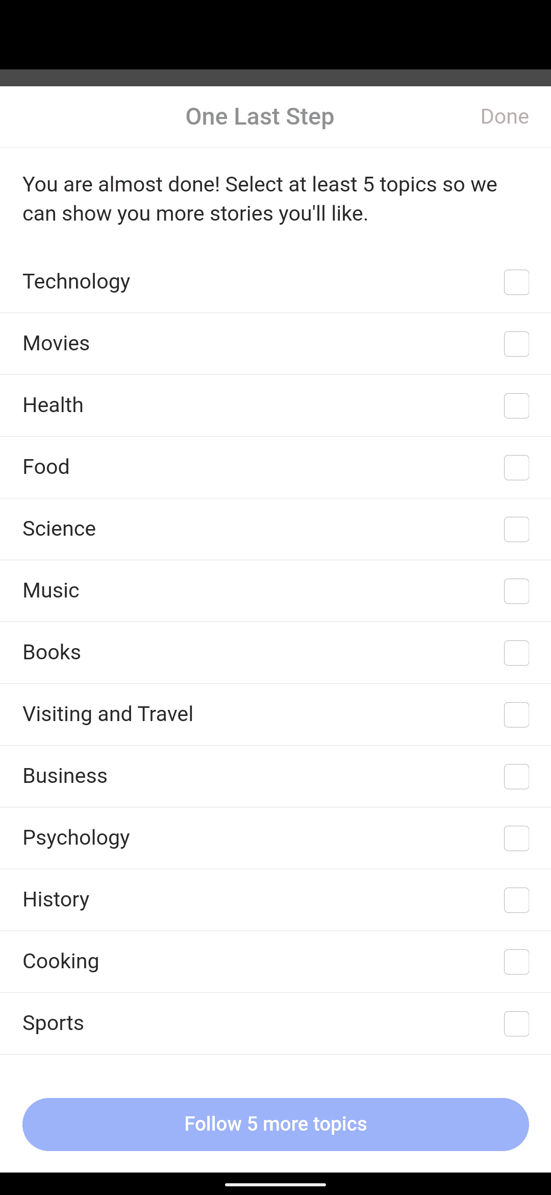 Quora Android News interface screenshot 11