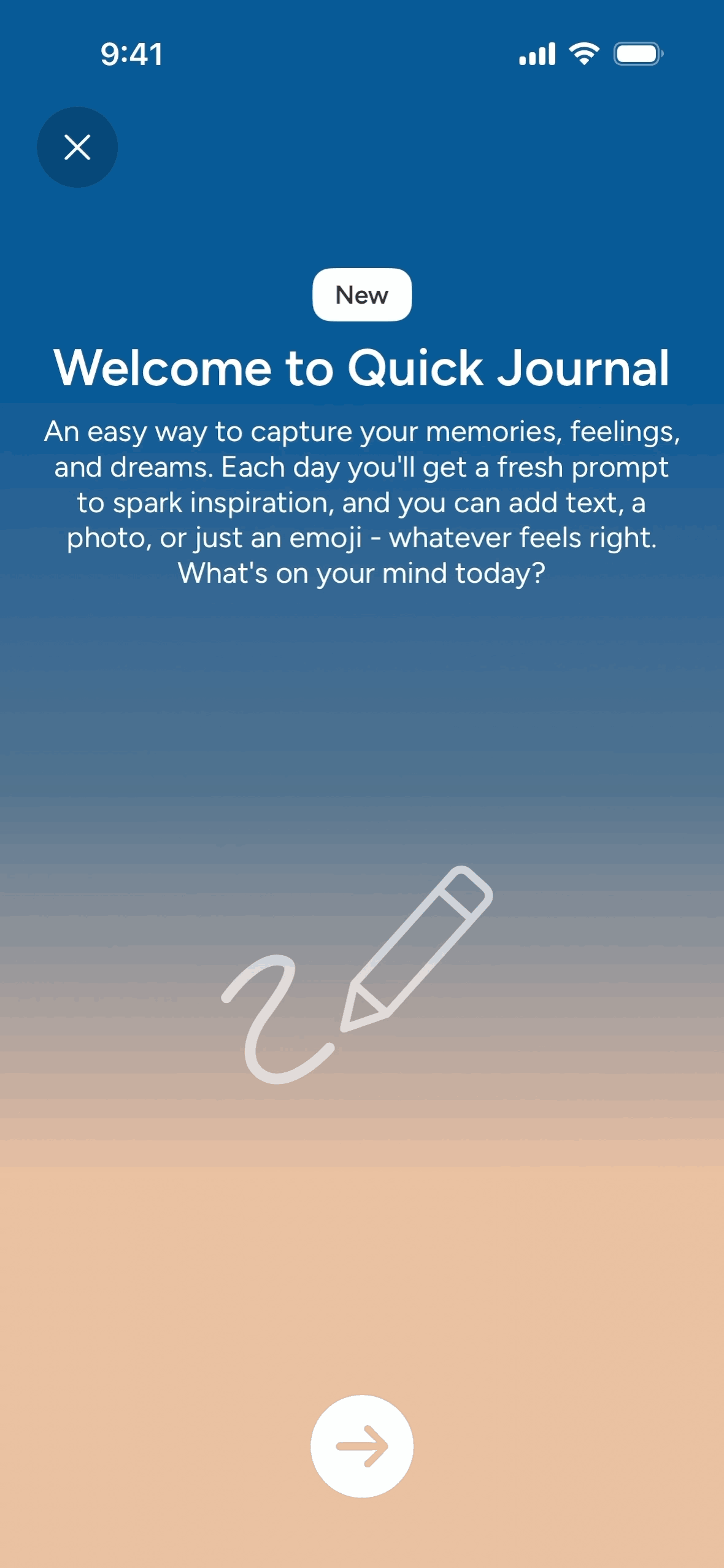 Calm iOS Health & Fitness interface screenshot 10