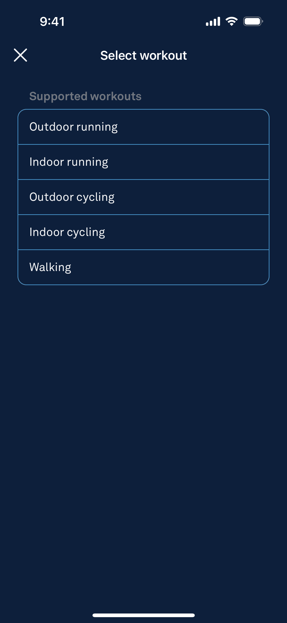 Oura iOS Health & Fitness interface screenshot 4