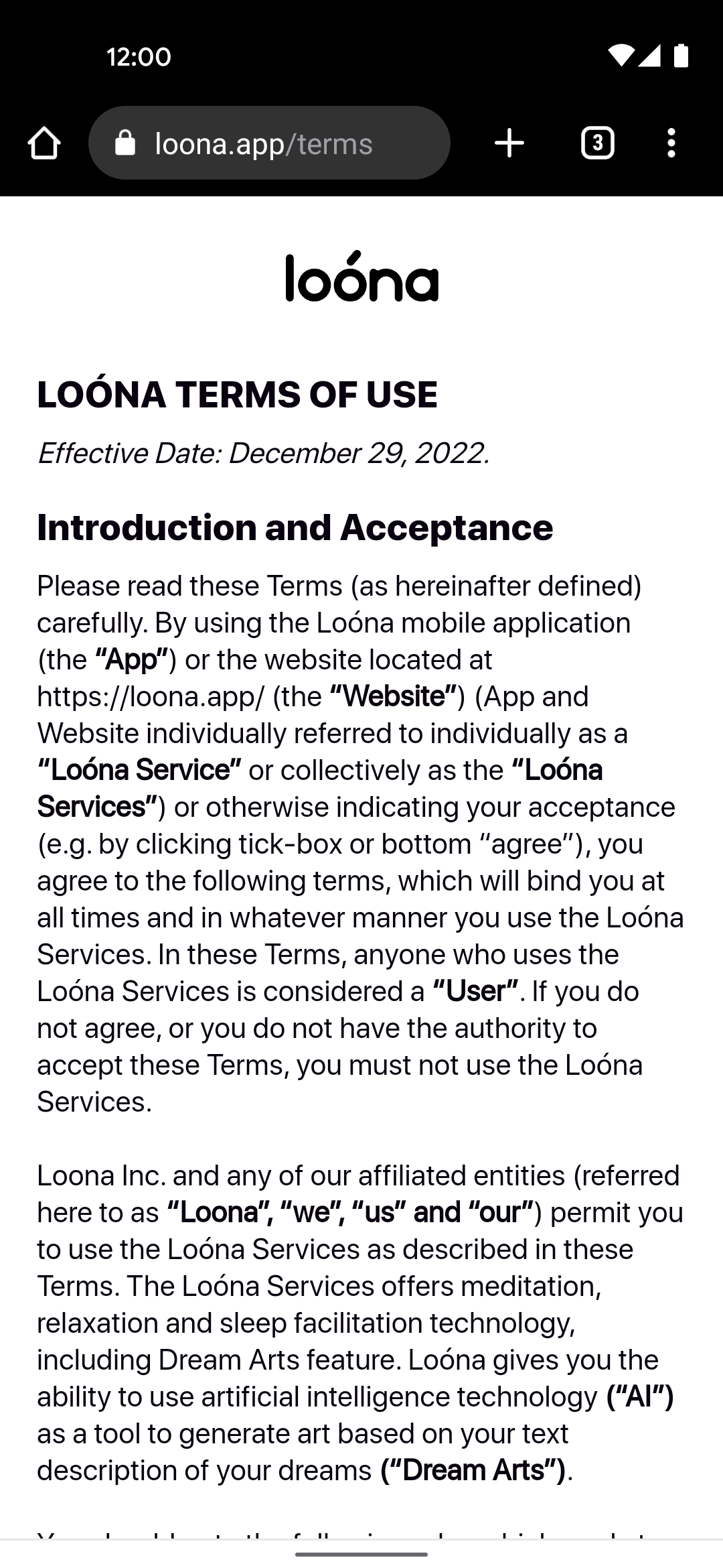 Loona Android Health & Fitness interface screenshot 24