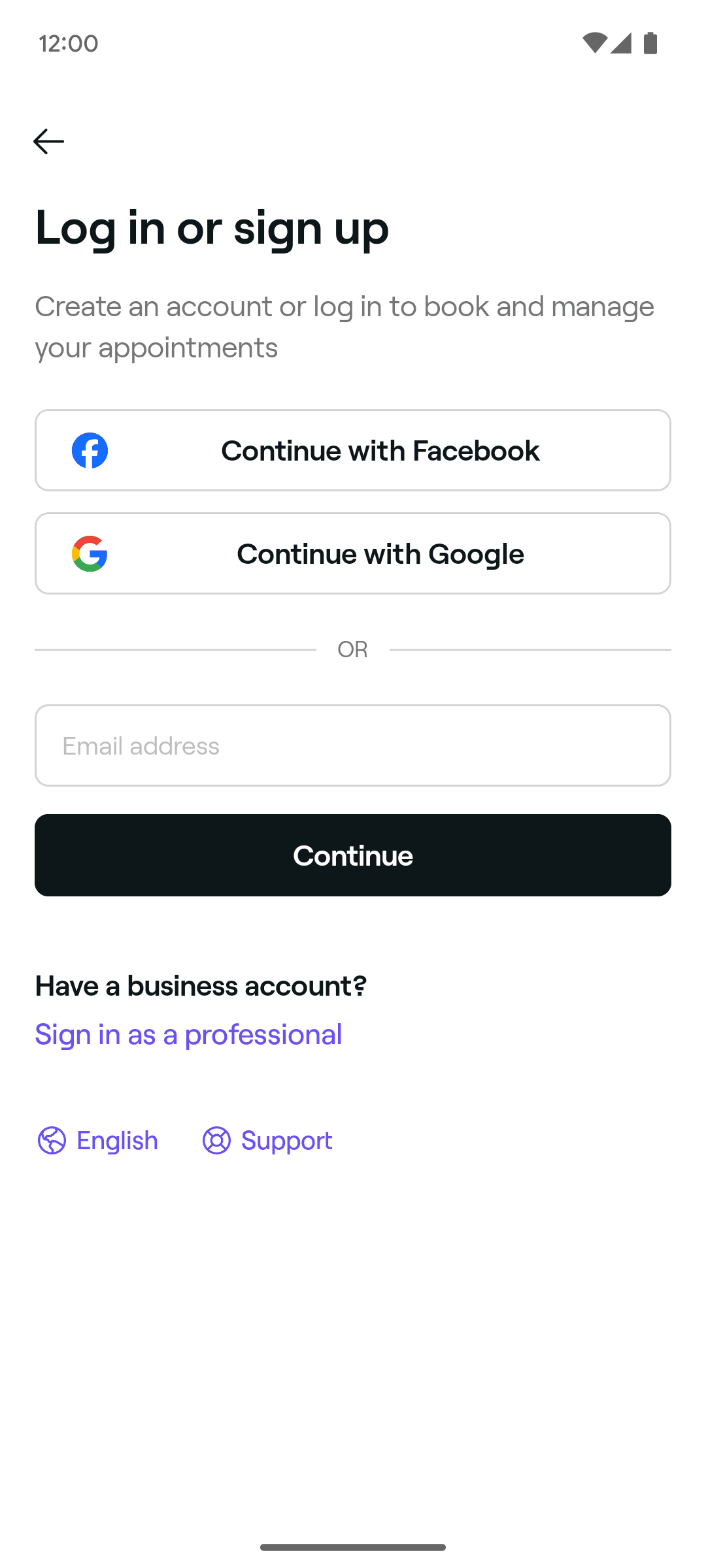 Fresha Android Lifestyle interface screenshot 2