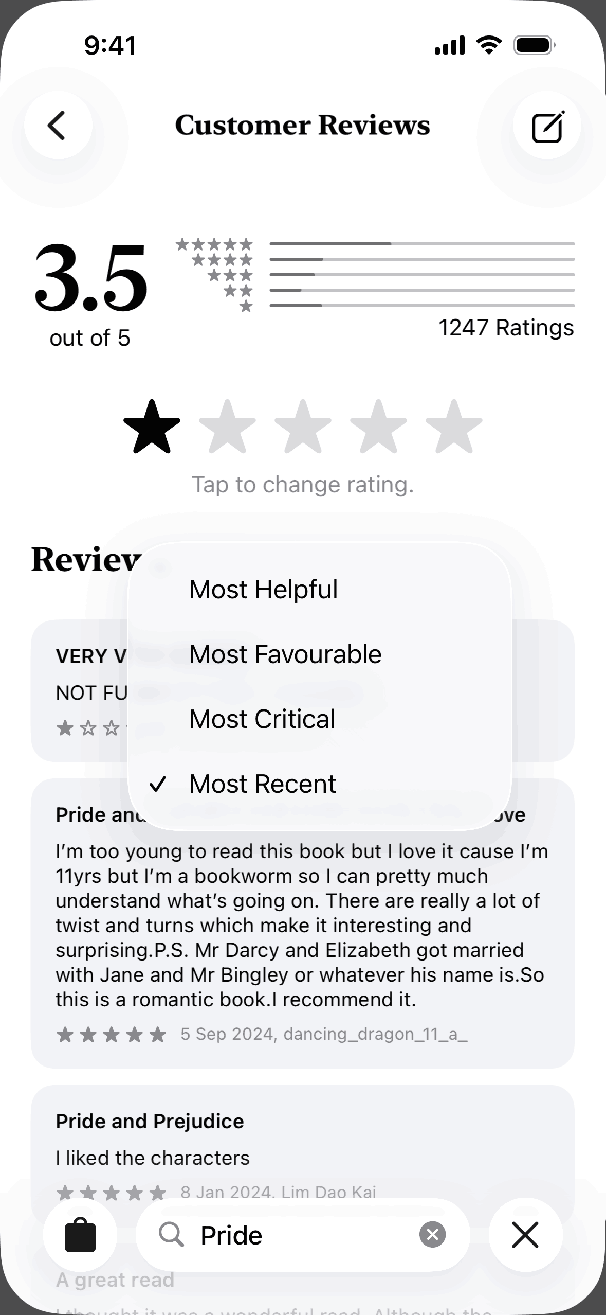 Apple Books iOS Education interface screenshot 4