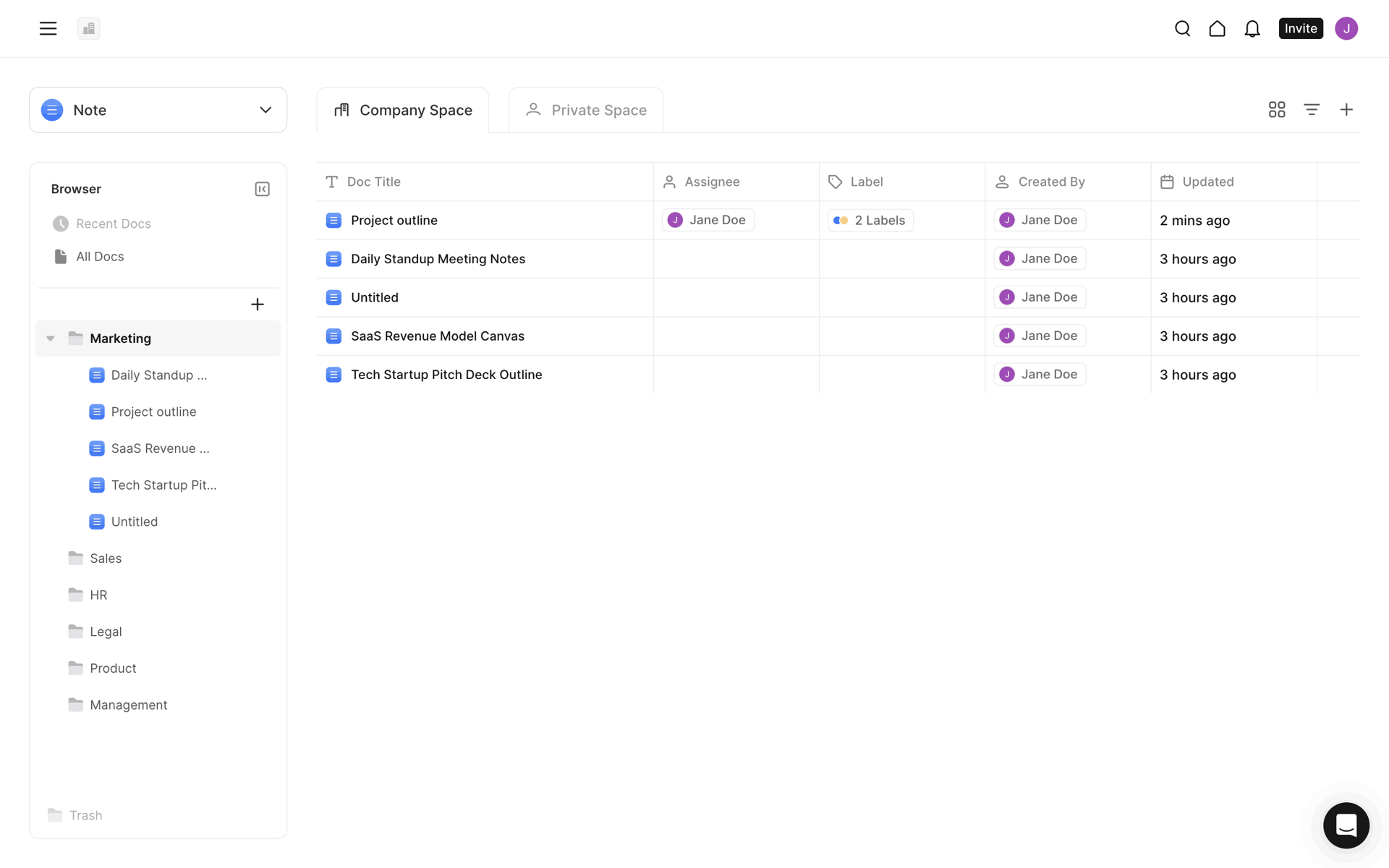 Frame Web AI interface screenshot 2