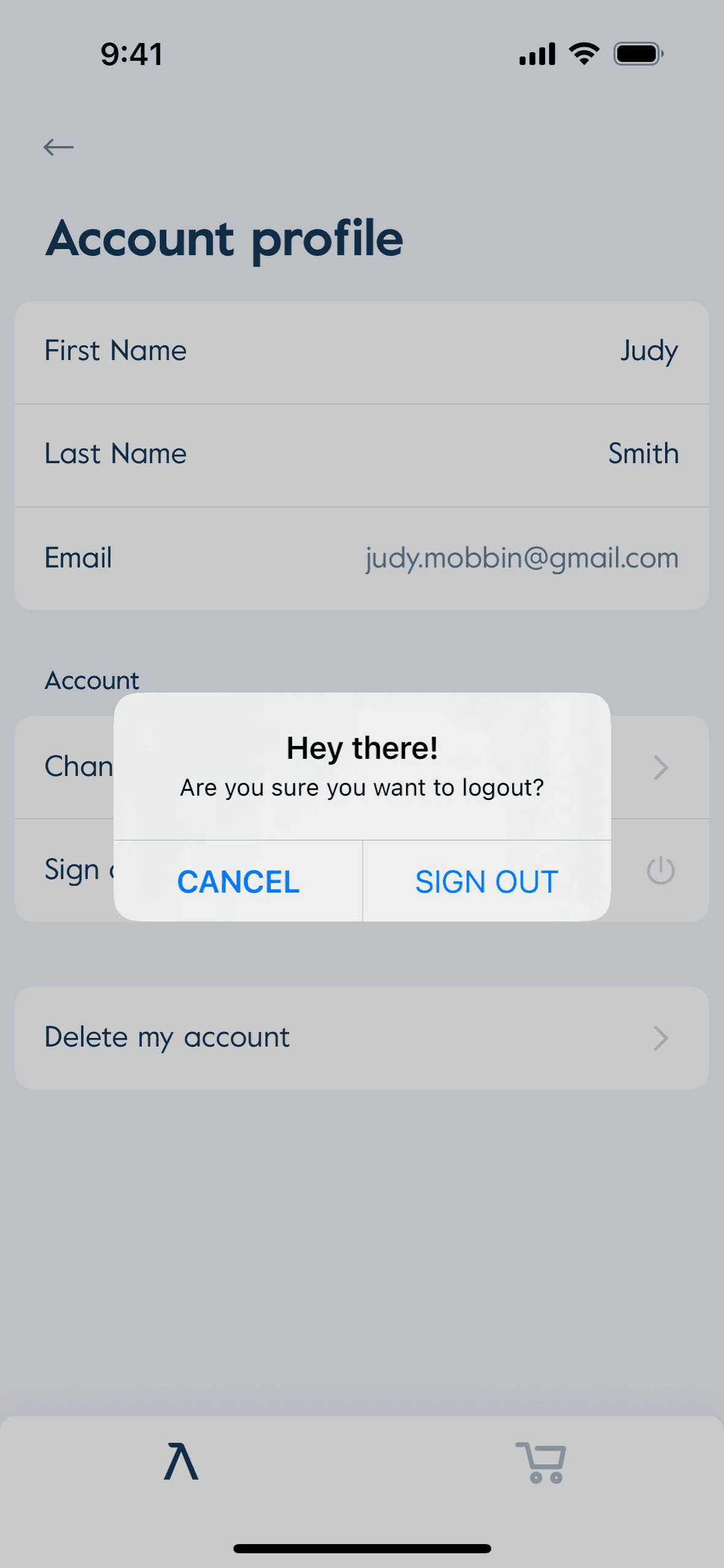 LARQ iOS Lifestyle interface screenshot 19