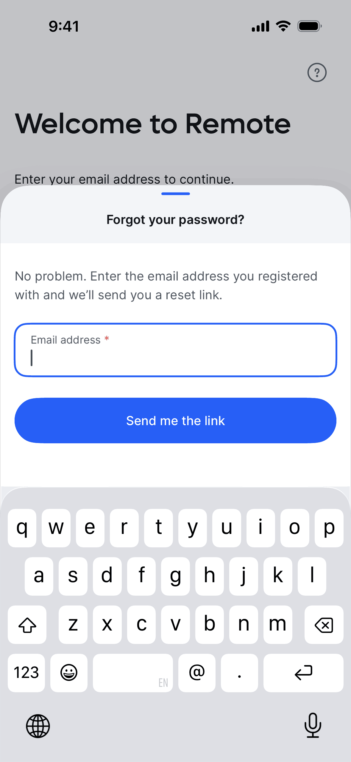 Remote Global HR iOS Business interface screenshot 23