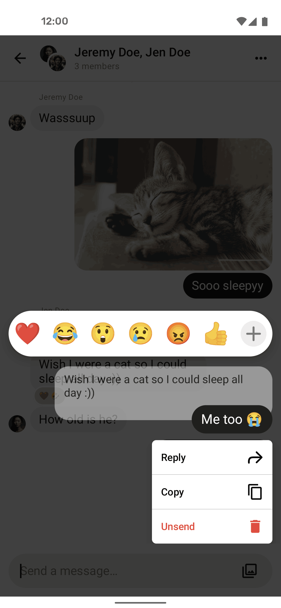 Retro Android Social Networking interface screenshot 12