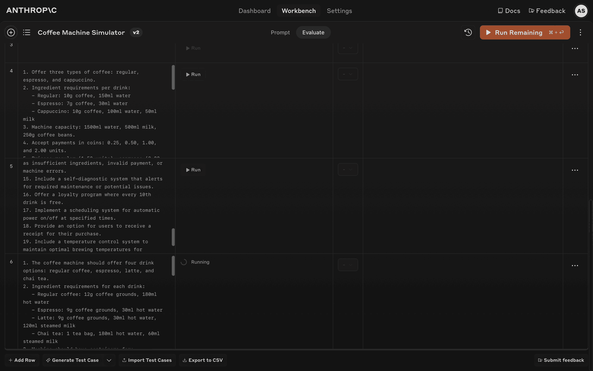 Claude Web AI interface screenshot 3